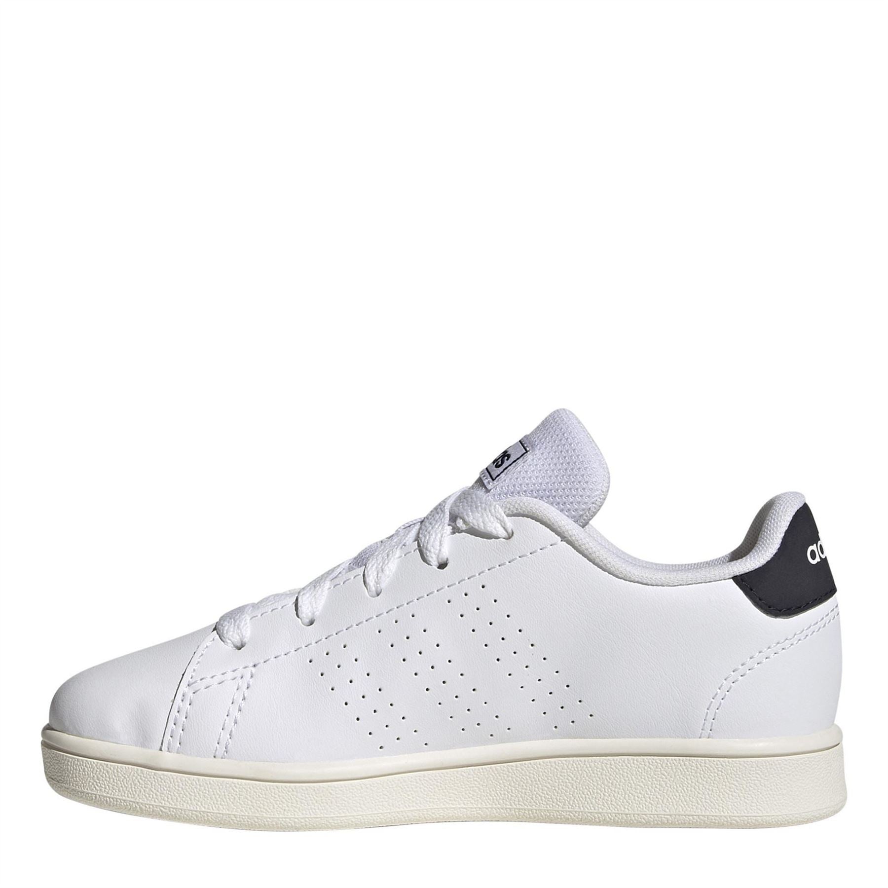 adidas Advantage K Lace Up Low Top Sneakers