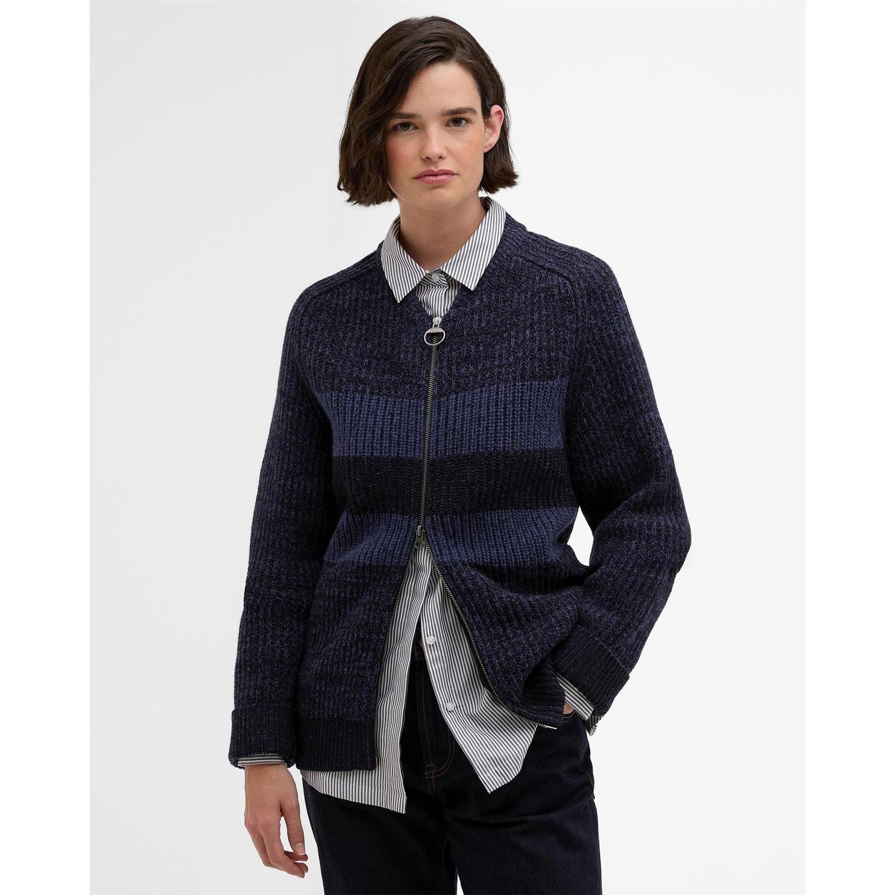 Paul Smith X Barbour Paul Smith Knitted Bomber Jacket