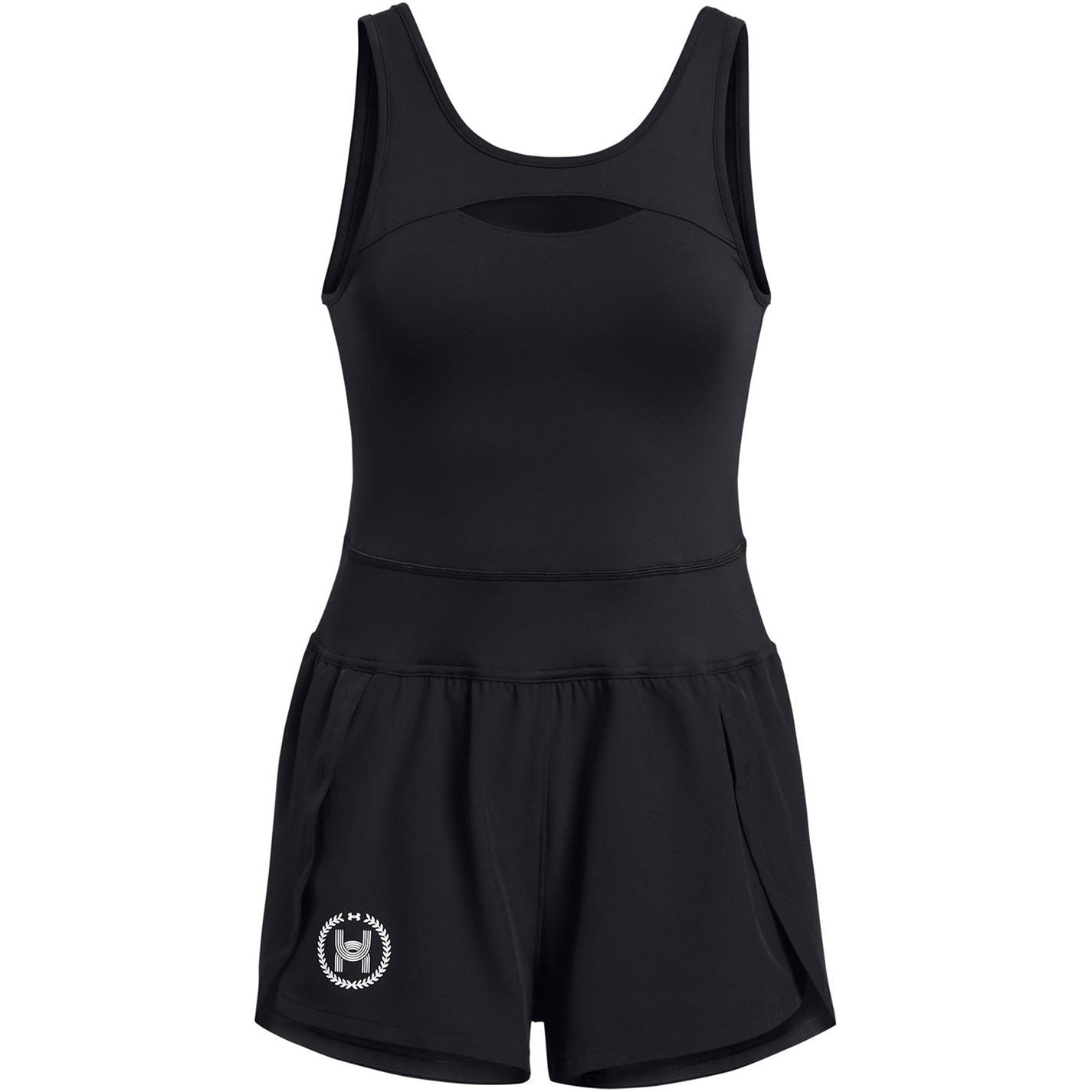 Under Armour Scoop Neck Solid Patterned Runsie