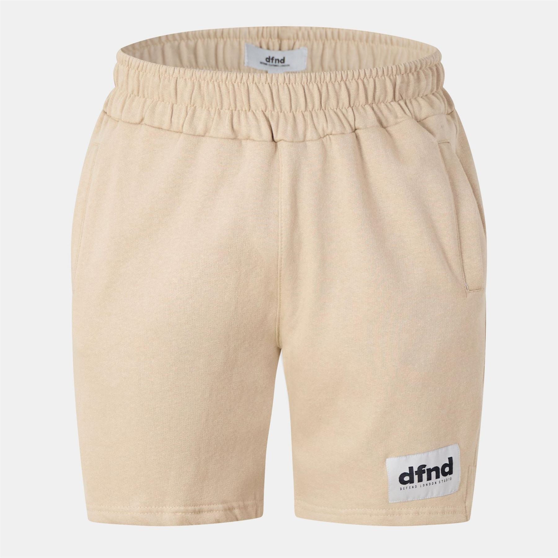 DFND London Lettering Crew Neck Short Sleeve T-Shirt and Short Set