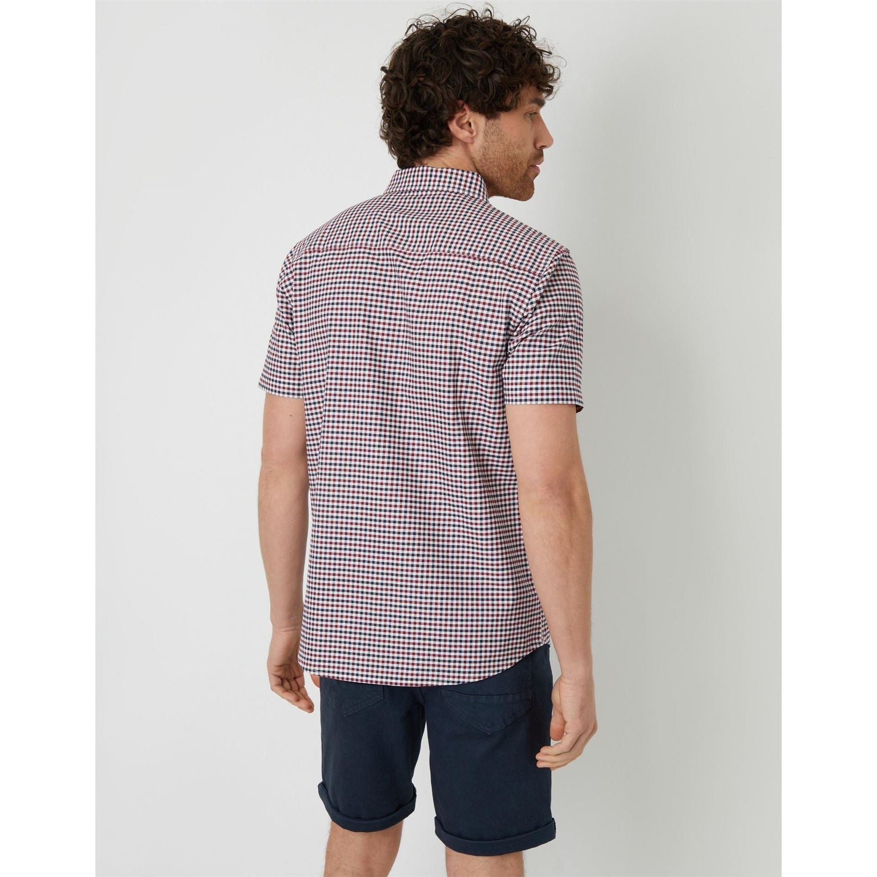 Threadbare Marc Short Sleeve Dress Shirt