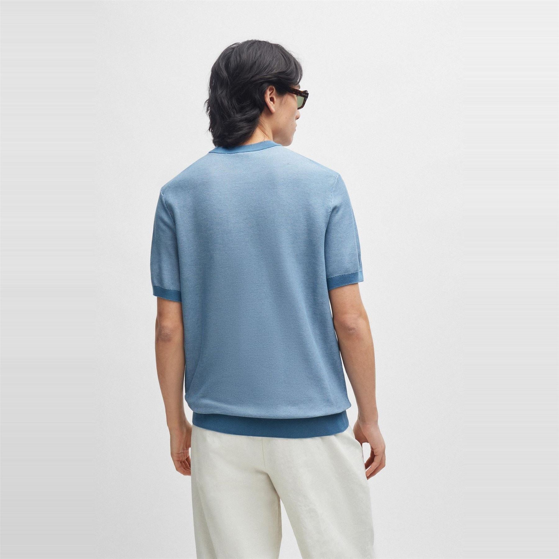 Boss Hbb Tantino Knitted T Regular Fit T-Shirt