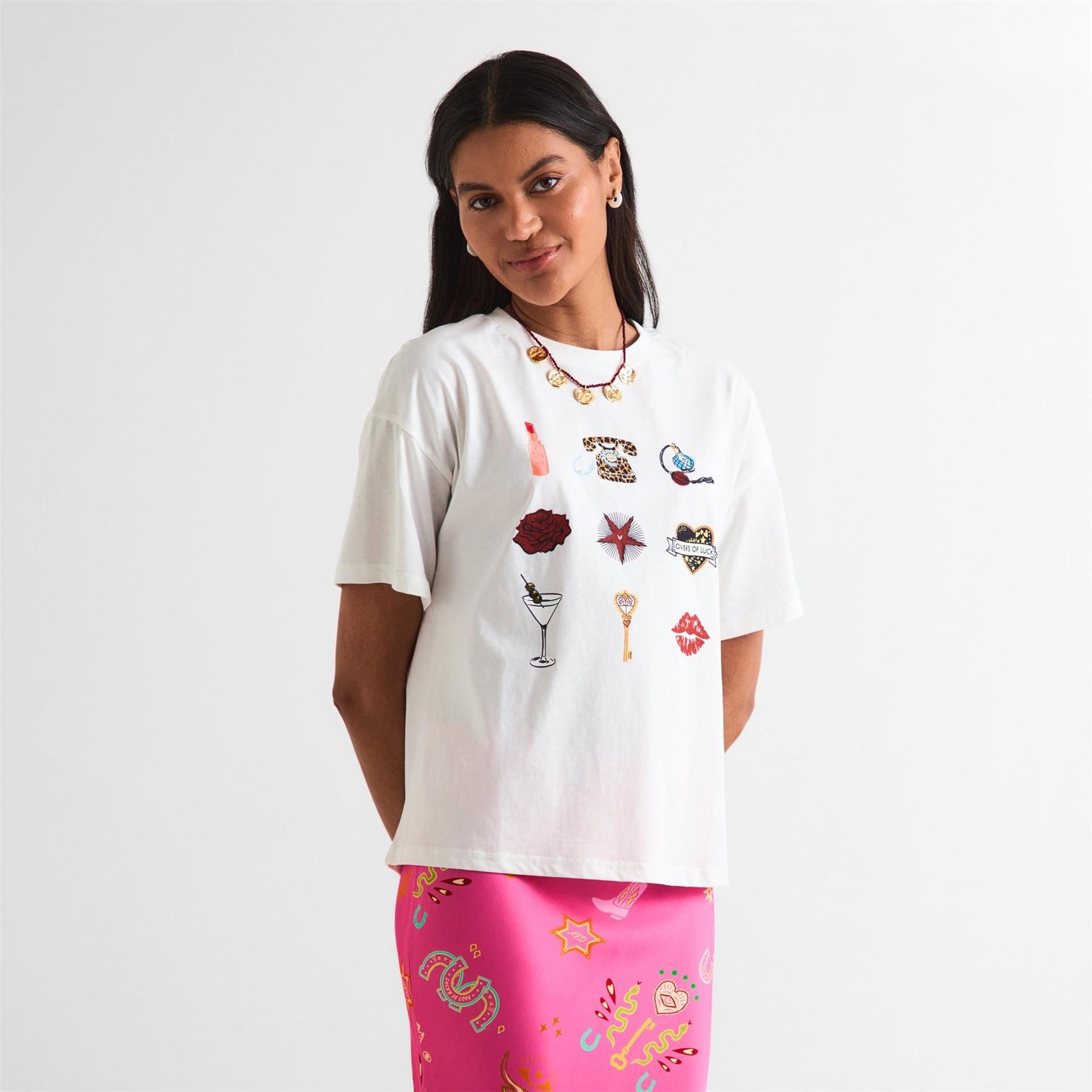 Never Fully Dressed Icons T-Shirt