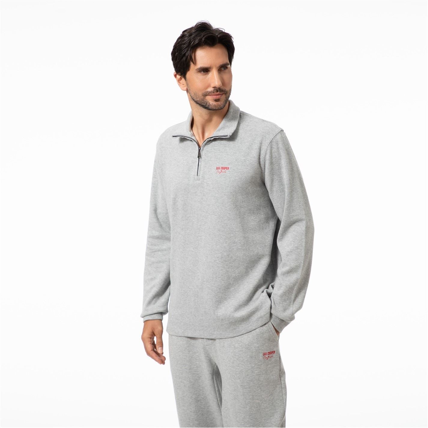 Lee Cooper C Quarter Zip Sn52