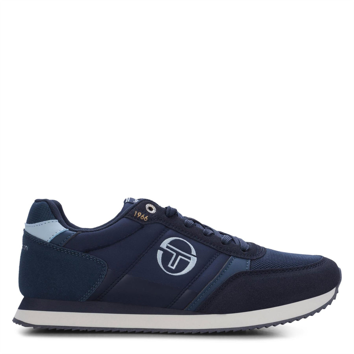 Sergio Tacchini Bergamo Low Top Trainers with Logo Print