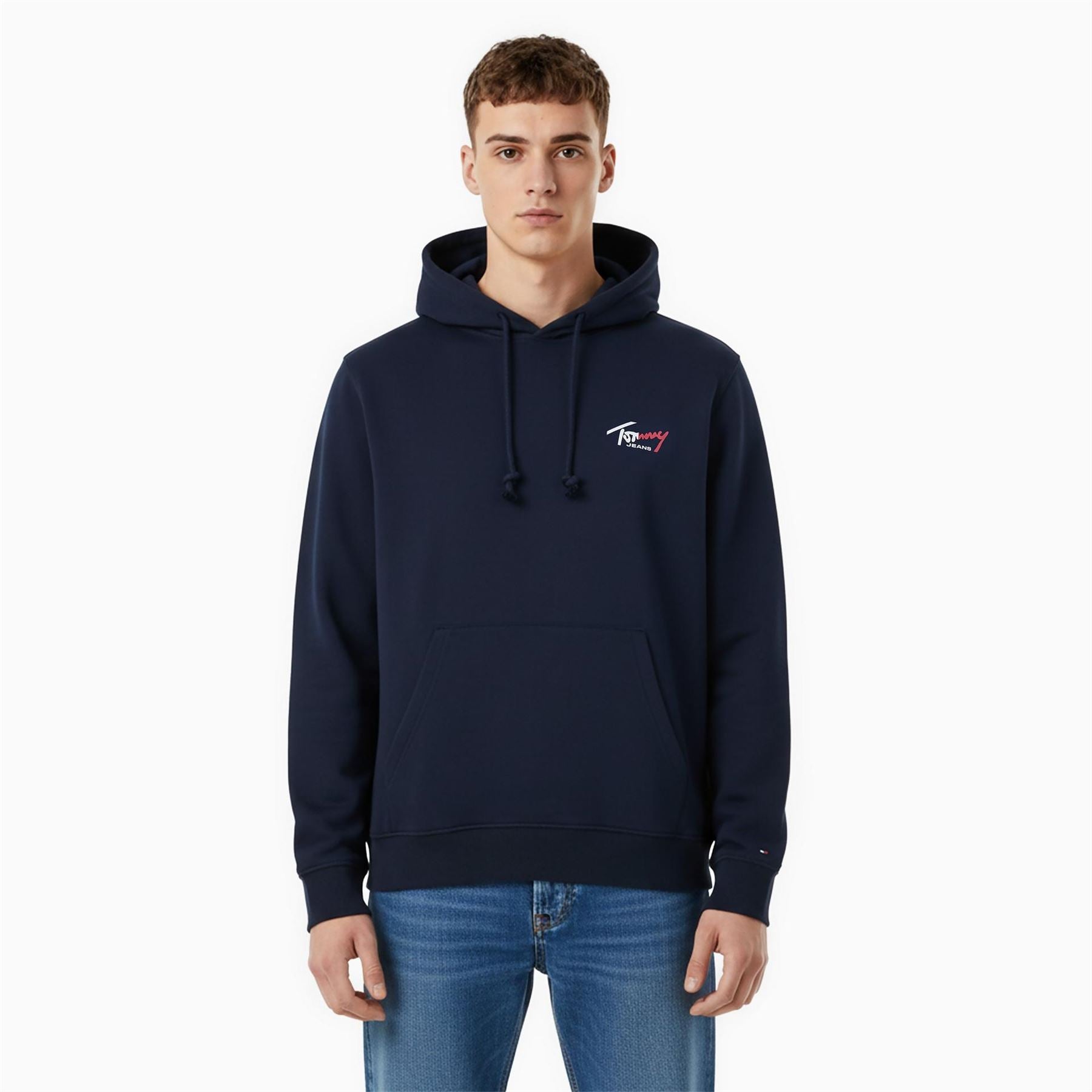 Tommy Jeans Regular Signature Over The Head Hoodie