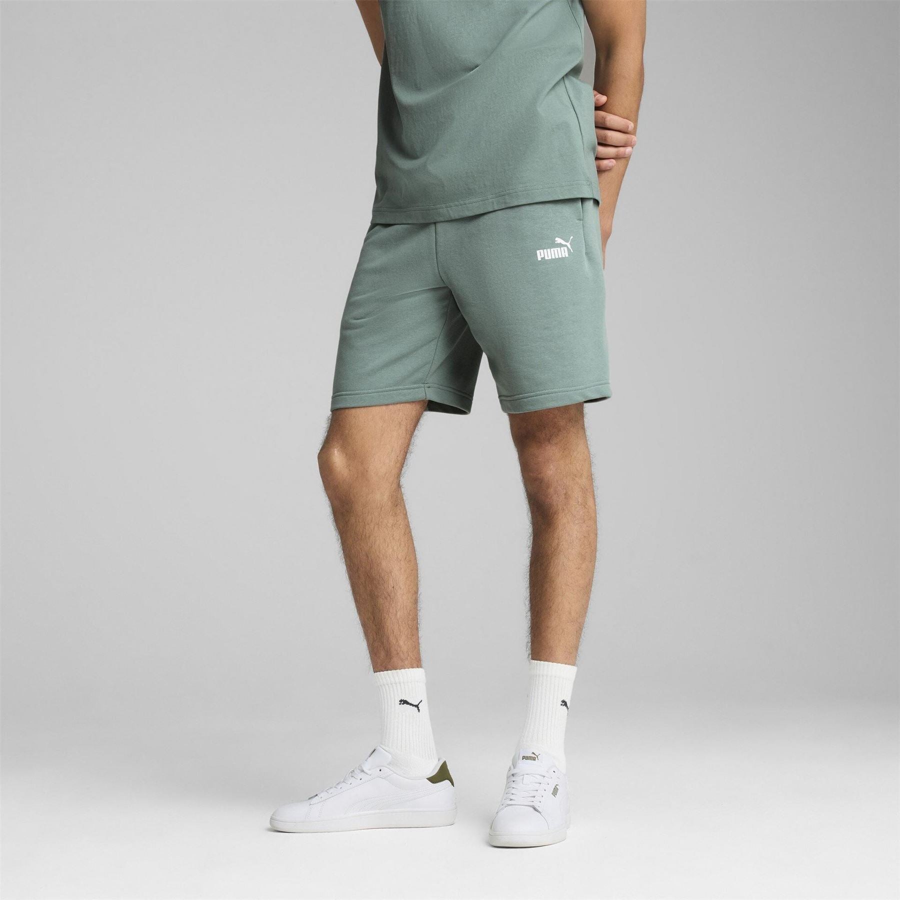 Puma Mens Sport Graphic Shorts 9 Tr Jogger Shorts