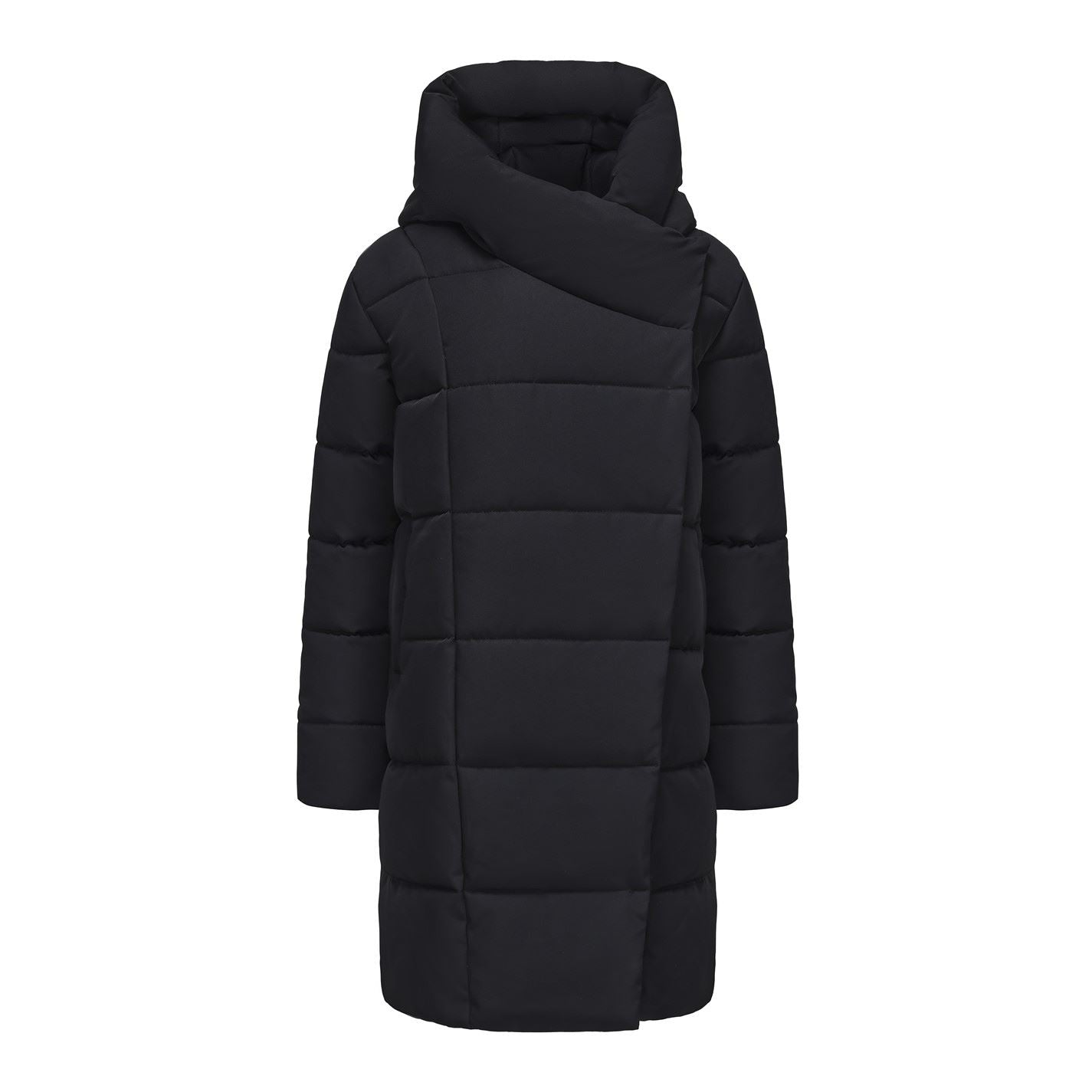 Gelert Ottawa Hooded Parka Coat Solid Patterned