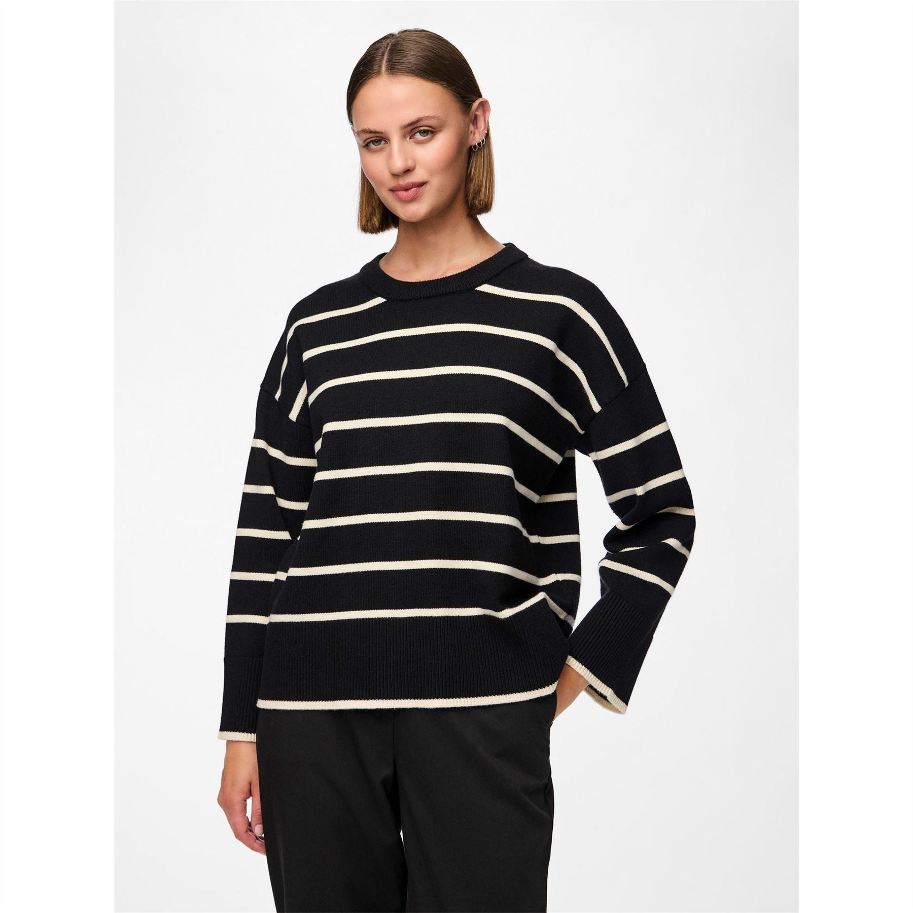 Pieces Relaxed Fit Drop Shoulder Sweatshirt