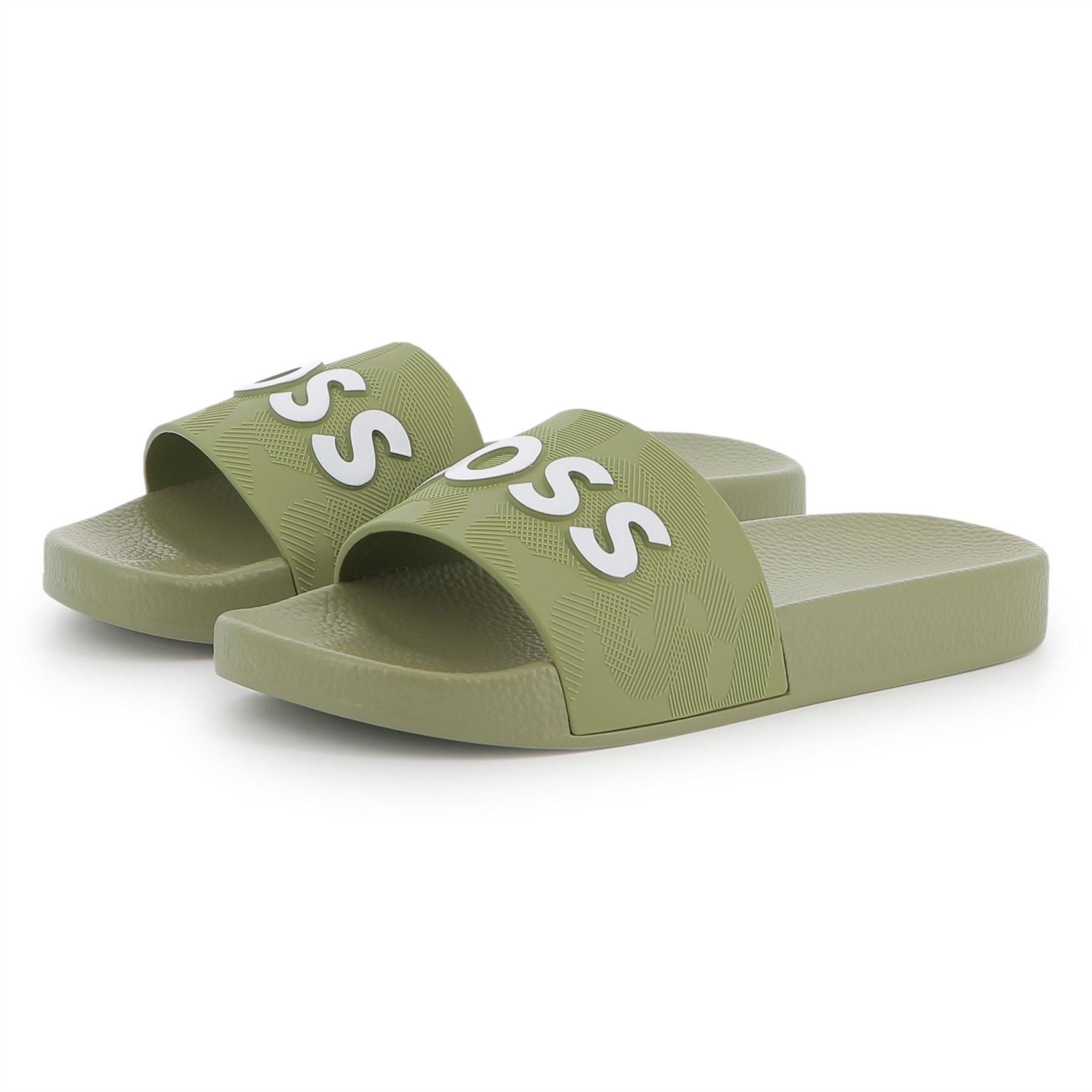 Boss Logo Sliders, Design Sandals