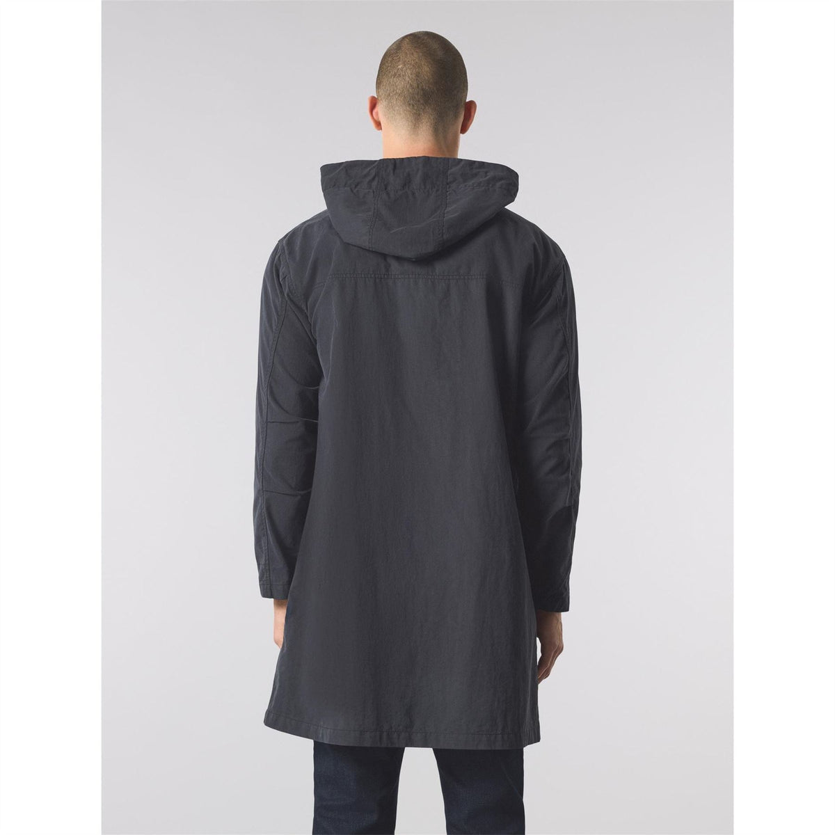 Pretty Green Feltham Hooded Solid Patterned Parka Coat