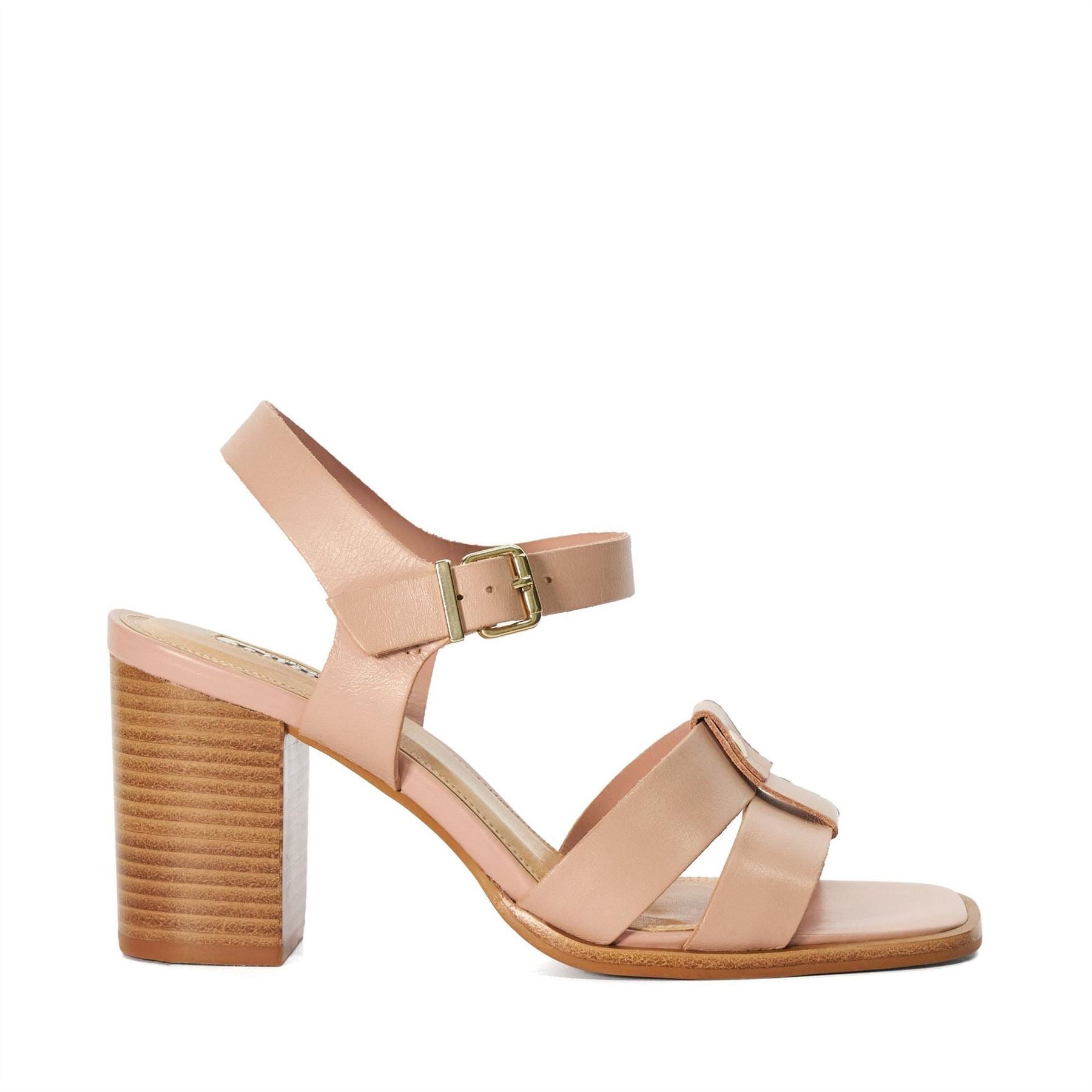 Dune London Lo Jessia Metallic High Heel Sandals