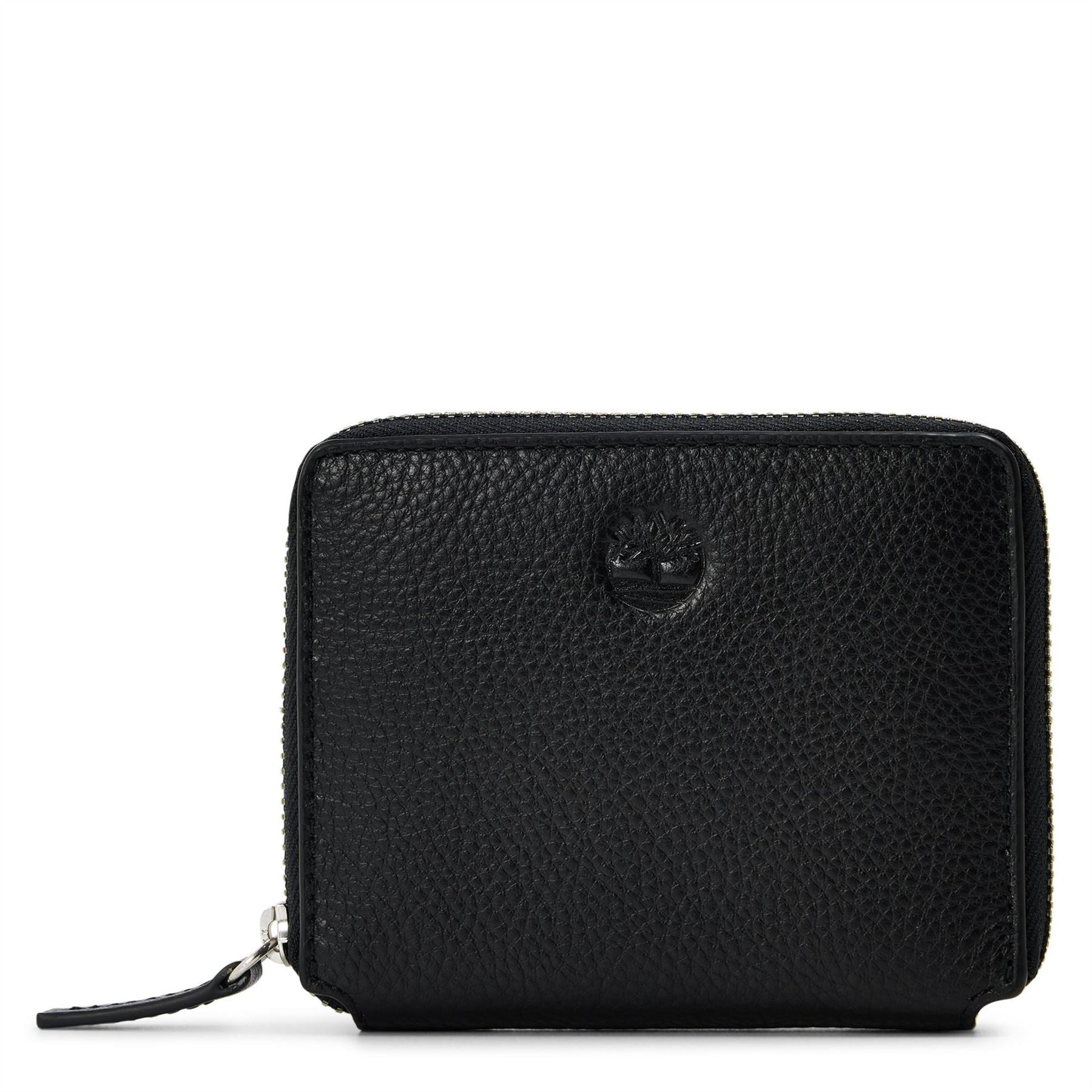 Timberland Zipped Black Billfold Wallet