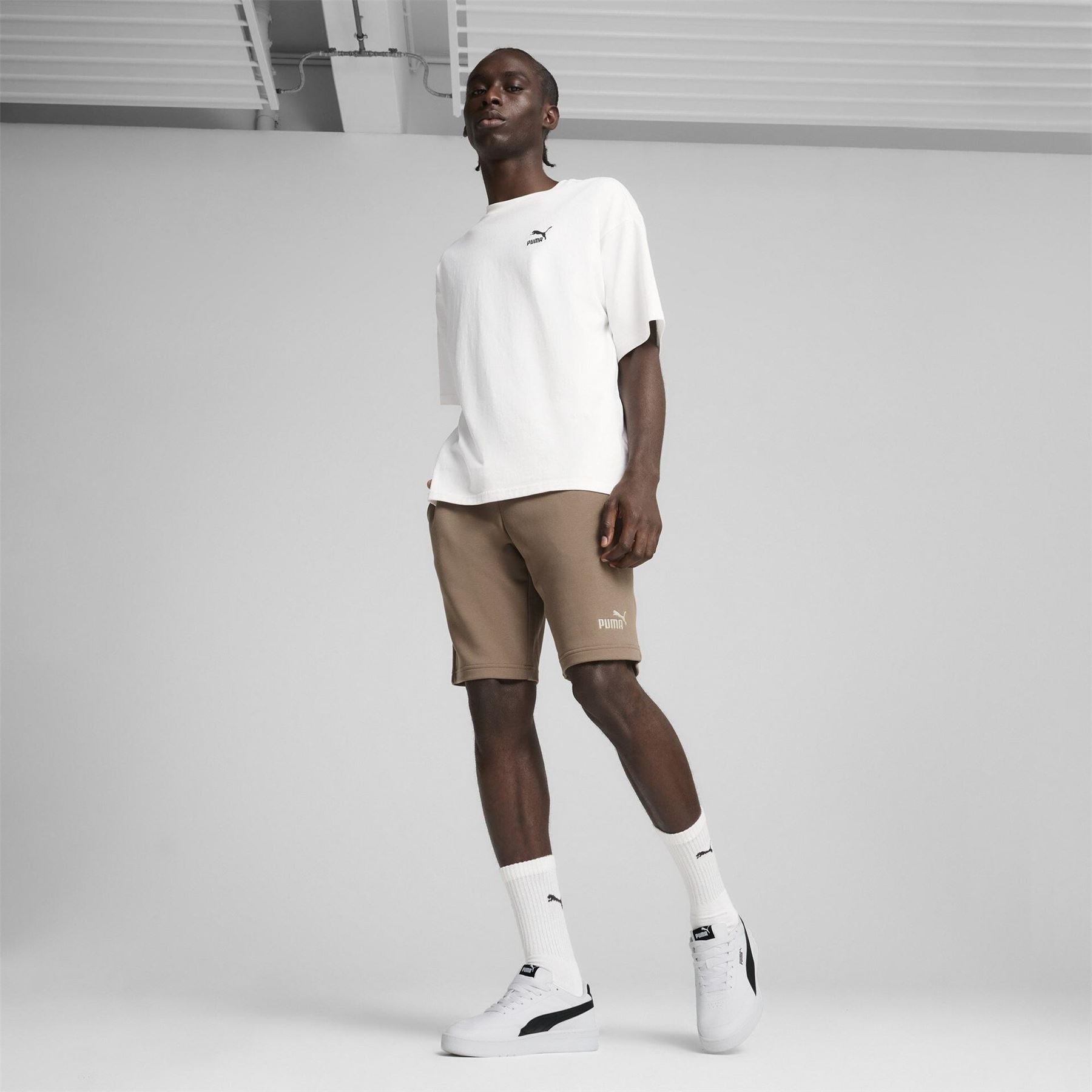 Puma No. 1 Logo Sweat Shorts with Elasticated Waistband