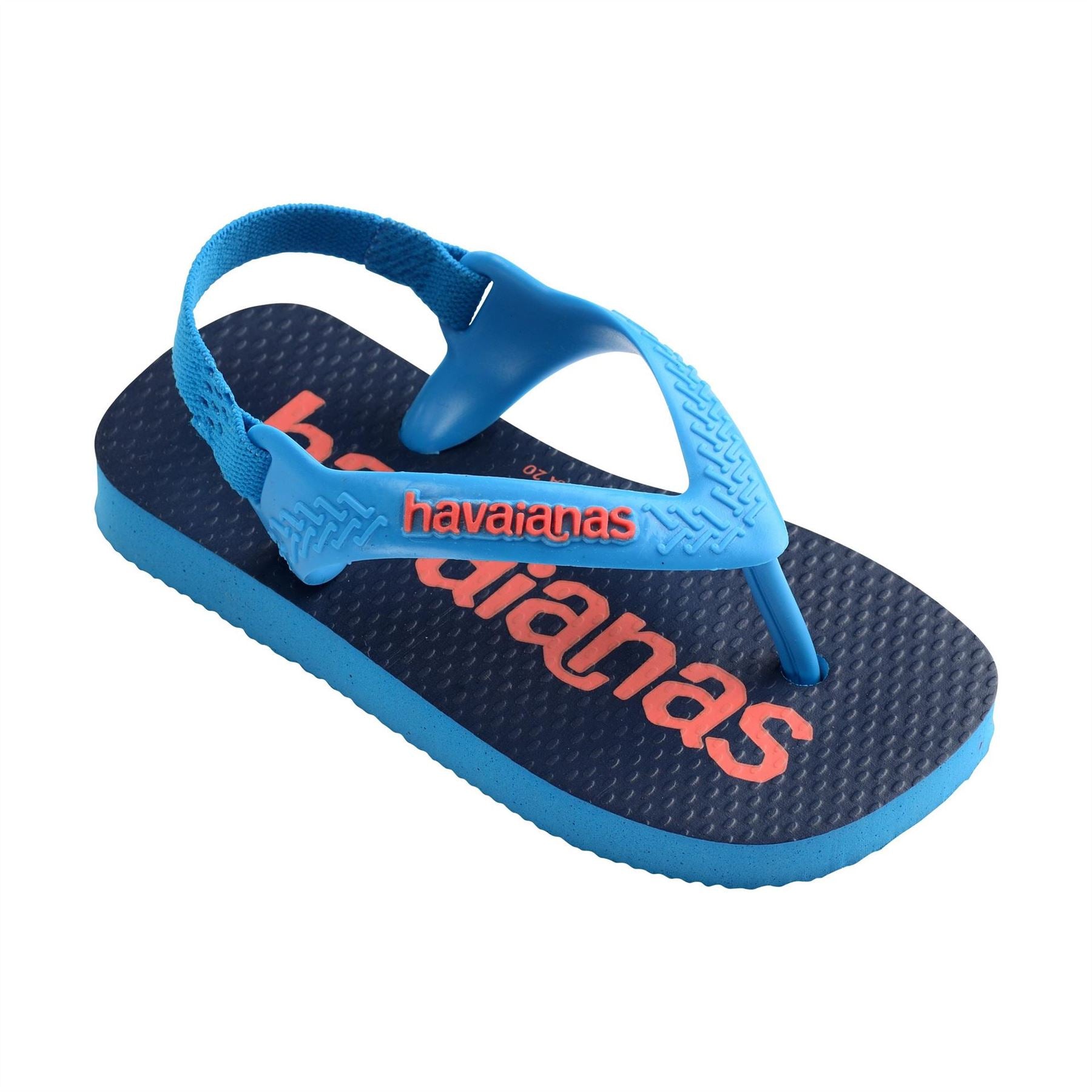 Havaianas Kids Baby Logomania Salmon Flip Flops