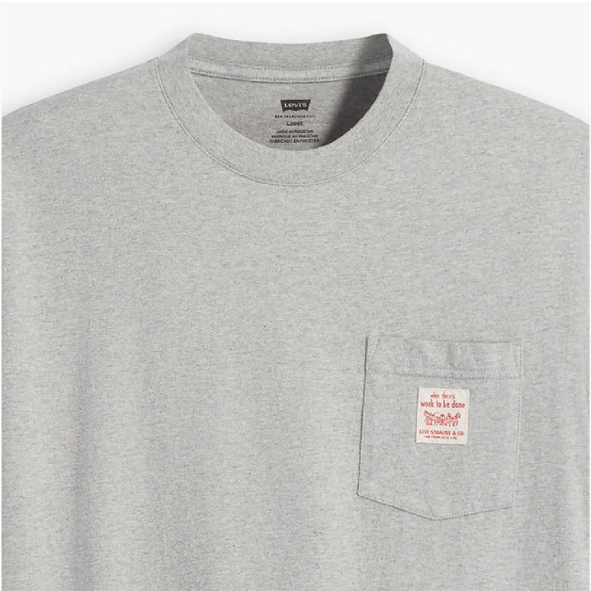 Levis Regular Fit Crew Neck Short Sleeve Text Graphic T-Shirt