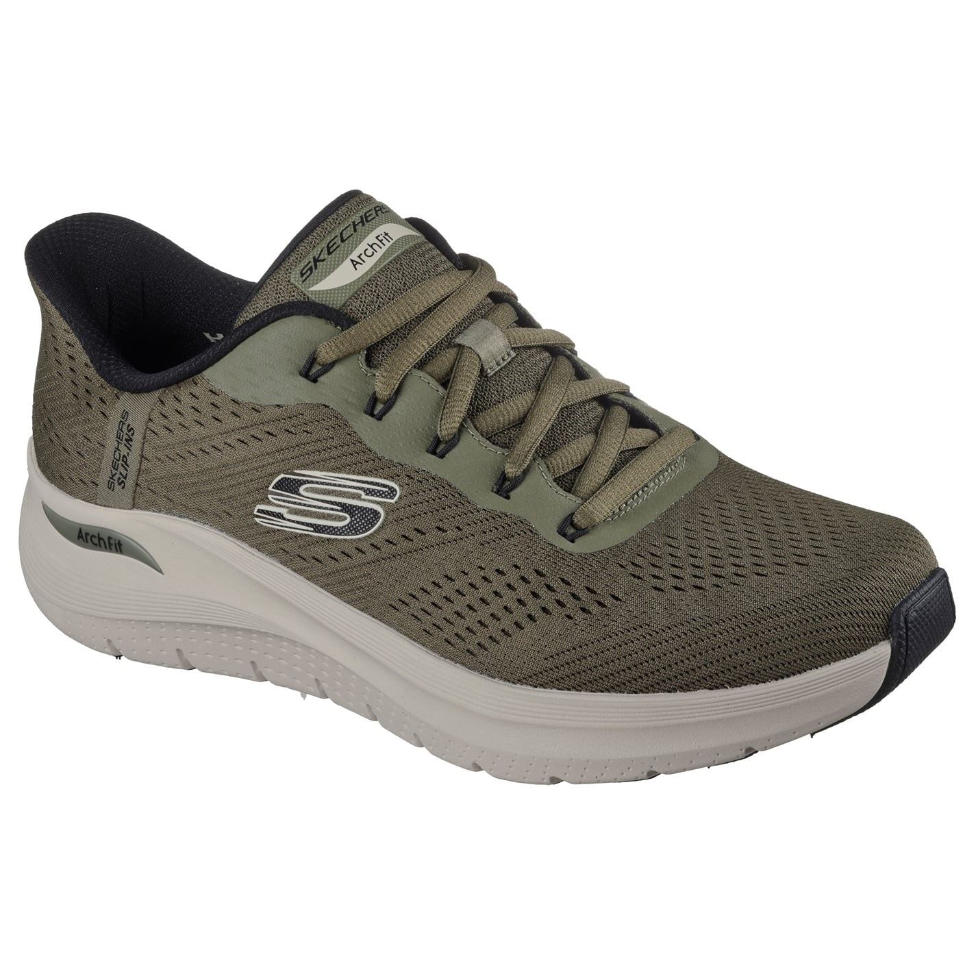 Skechers Arch Fit 2.0 Low Top Flat Heel Trainers