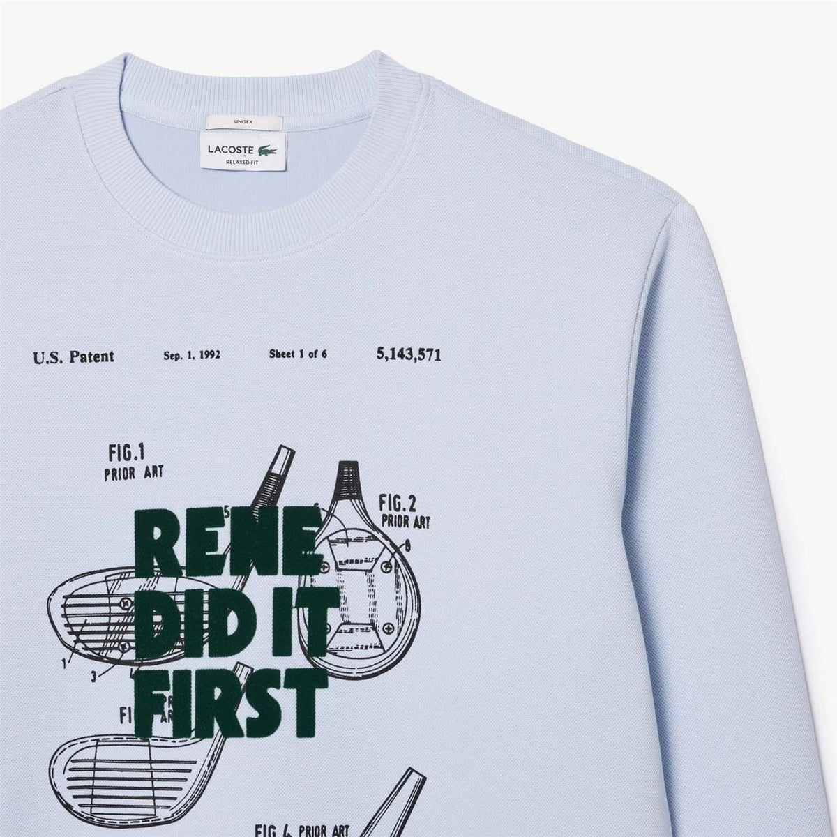 Lacoste Fit Piqu¿ Motif Sweatshirt