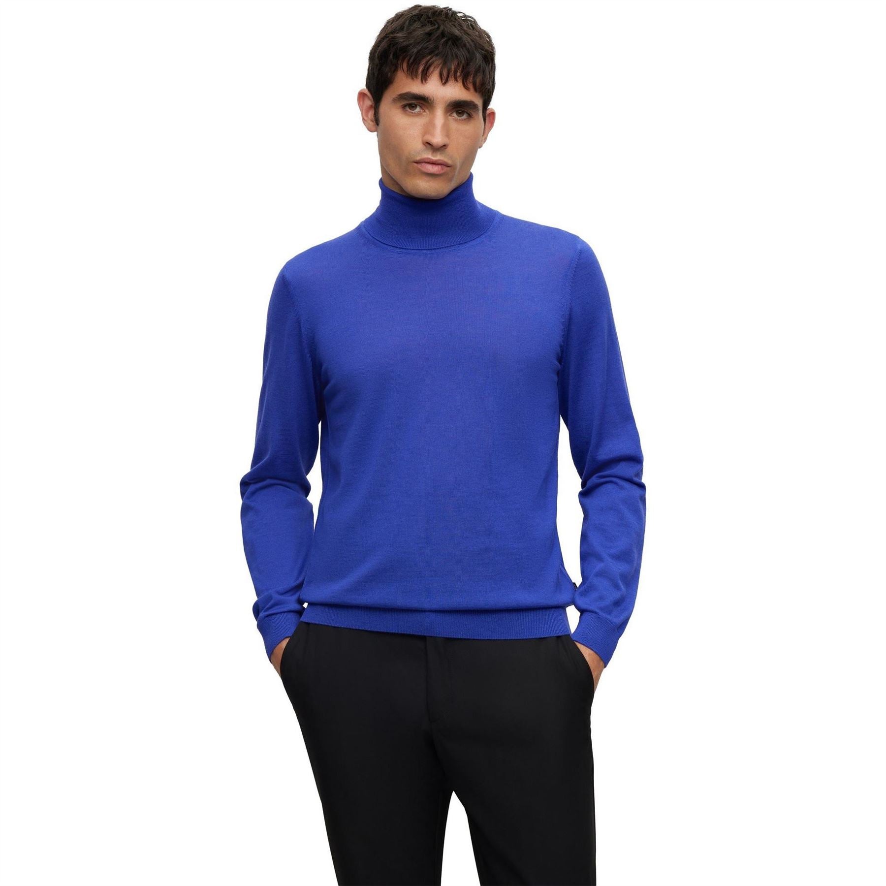 Boss Turtle Neck Long Sleeve Regular Fit Sweater