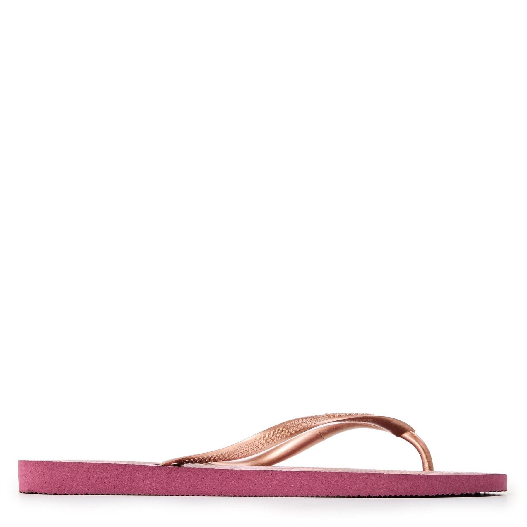 Havaianas Solid Patterned Thong Toe Flip Flops