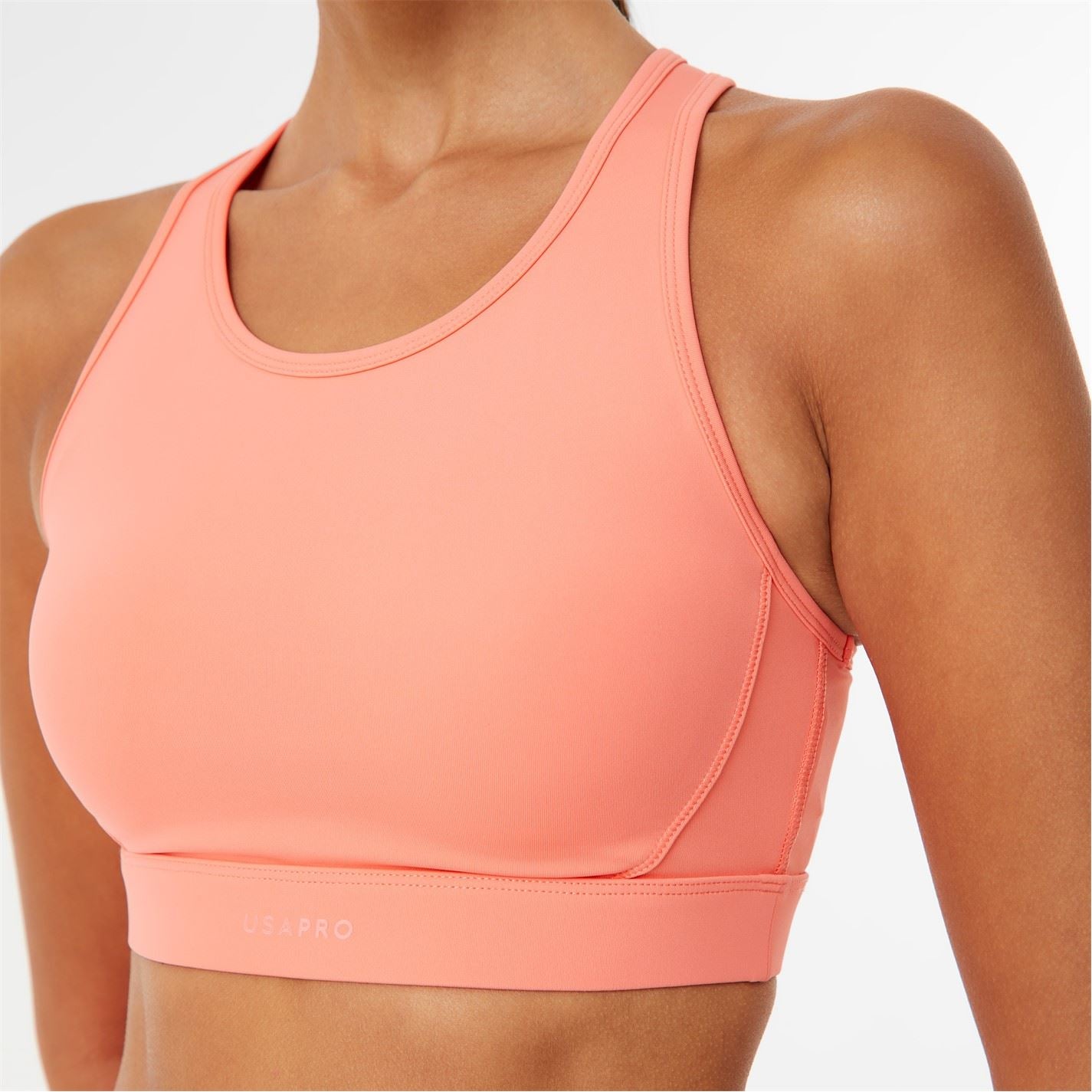 USA Pro Core Racer Back Sports Bra Ladies