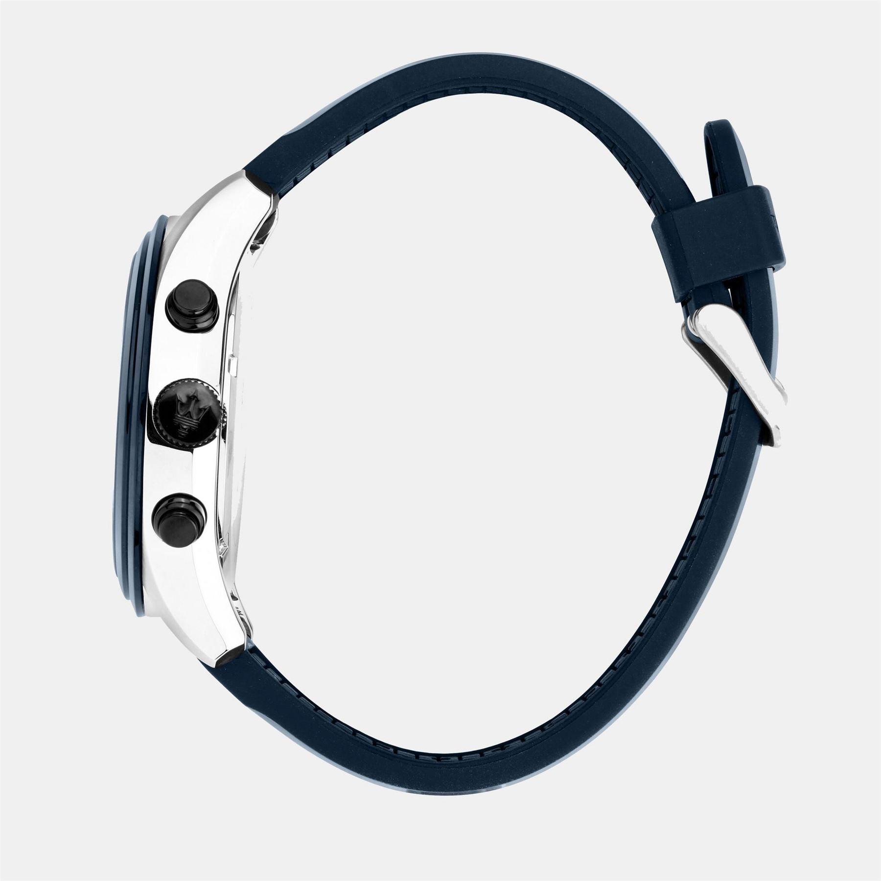 Maserati Traguardo Analogue Rubber Strap Watch