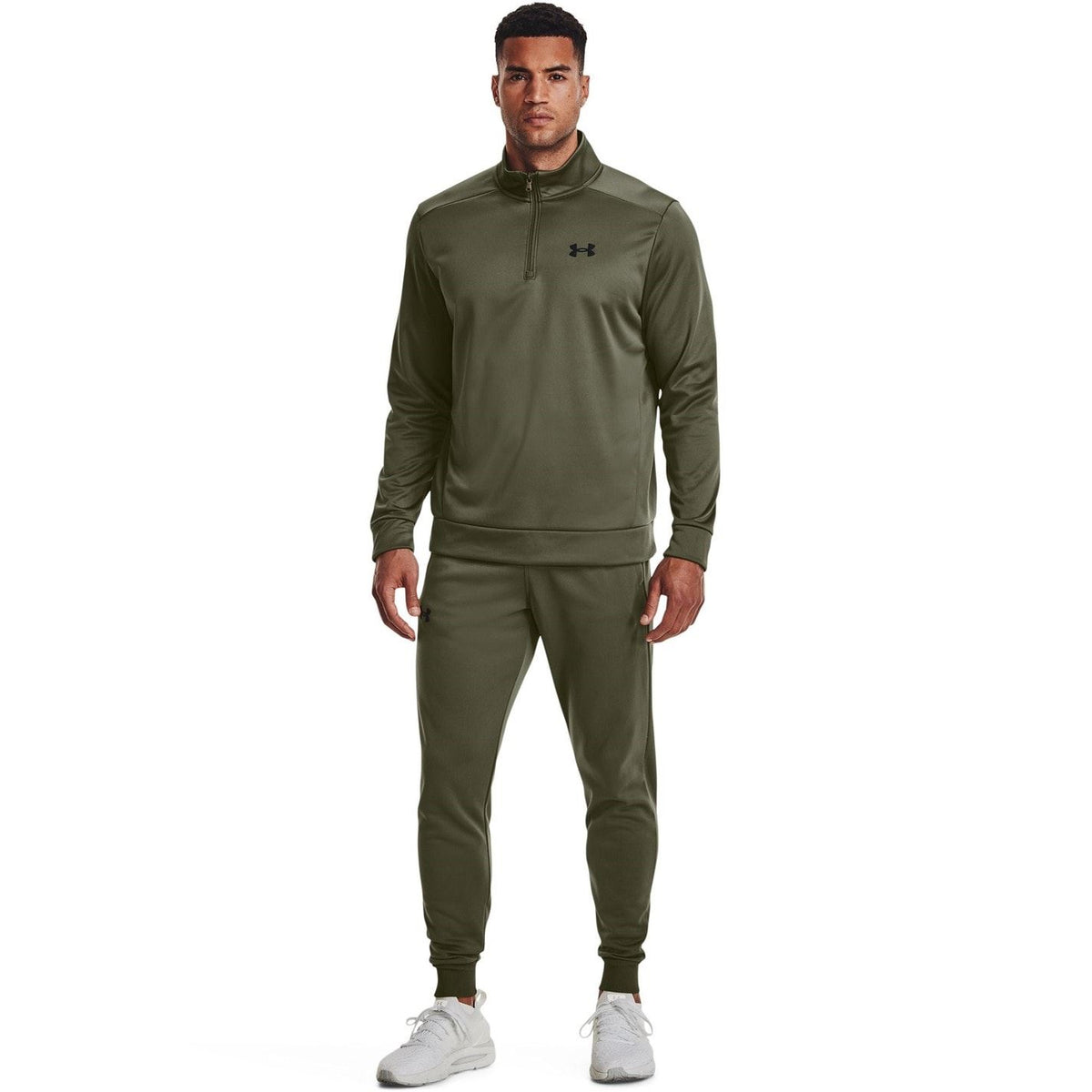 Under Armour Mens Half Zip Fleece Top
