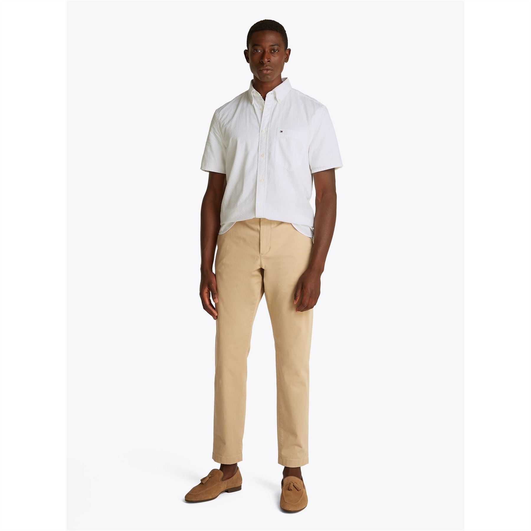 Tommy Hilfiger Regular Fit Button Down Collar Shirt