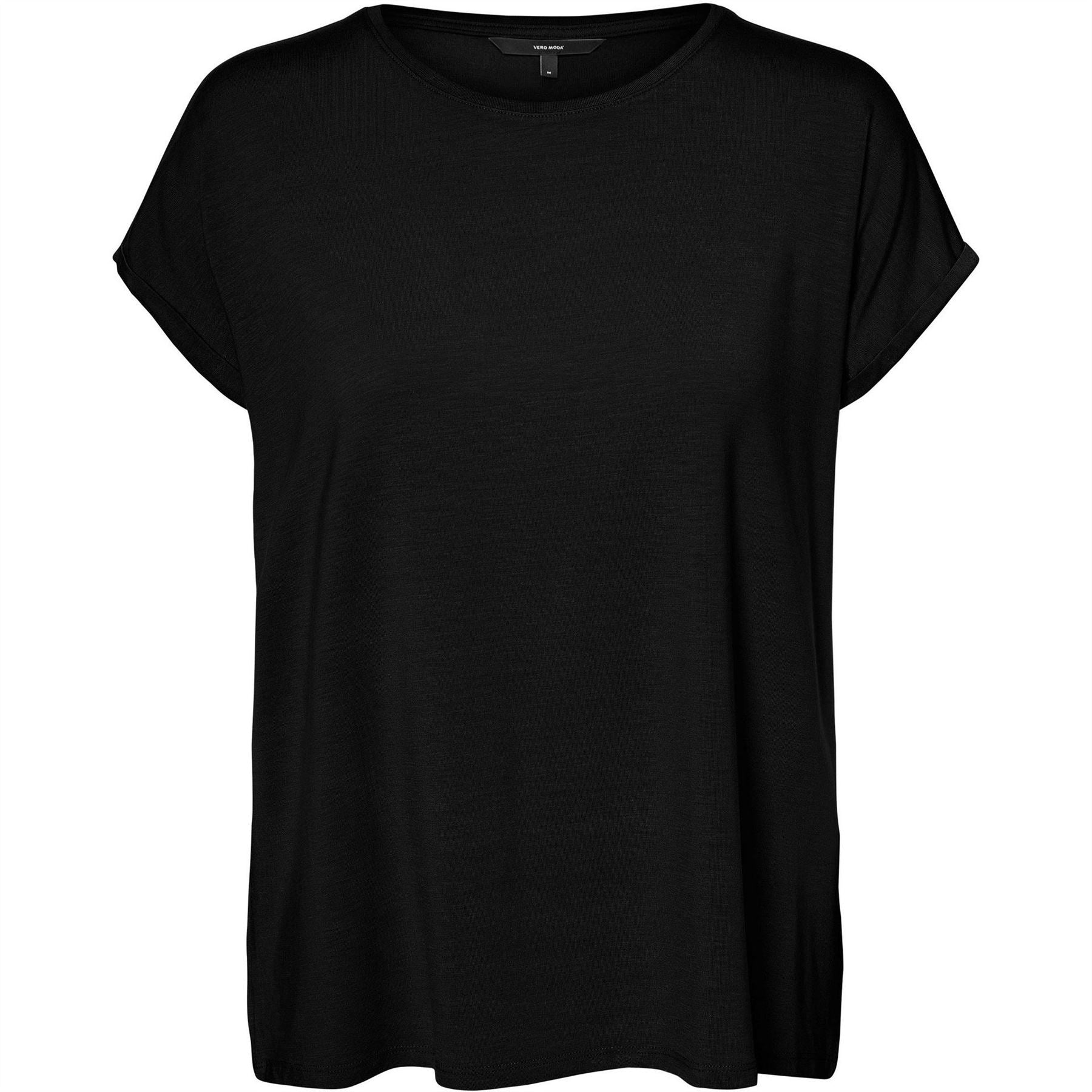 Vero Moda Womens Ava Plain Short Sleeve T-Shirt