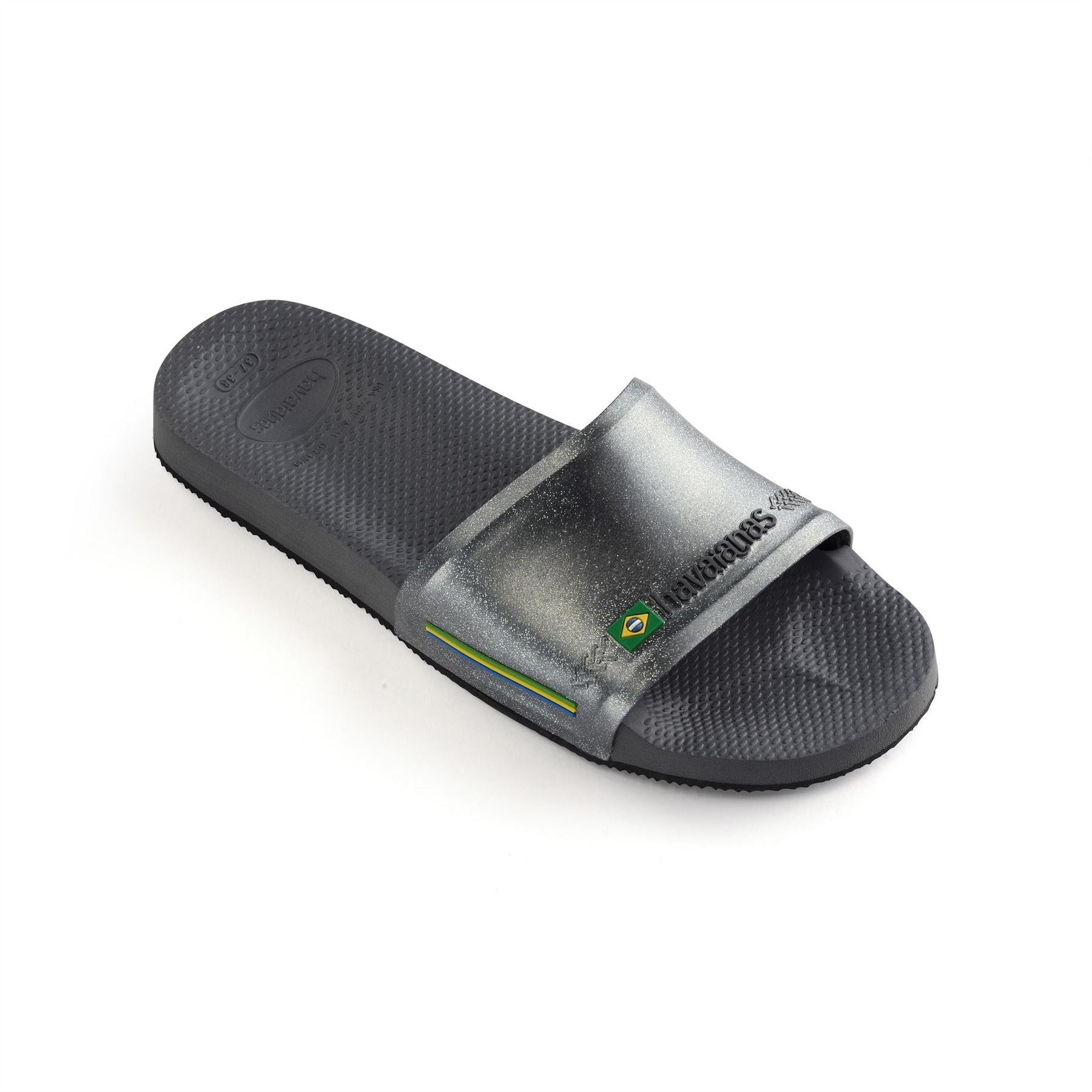 Havaianas Slide Brasil Open Toe Slide Sandals