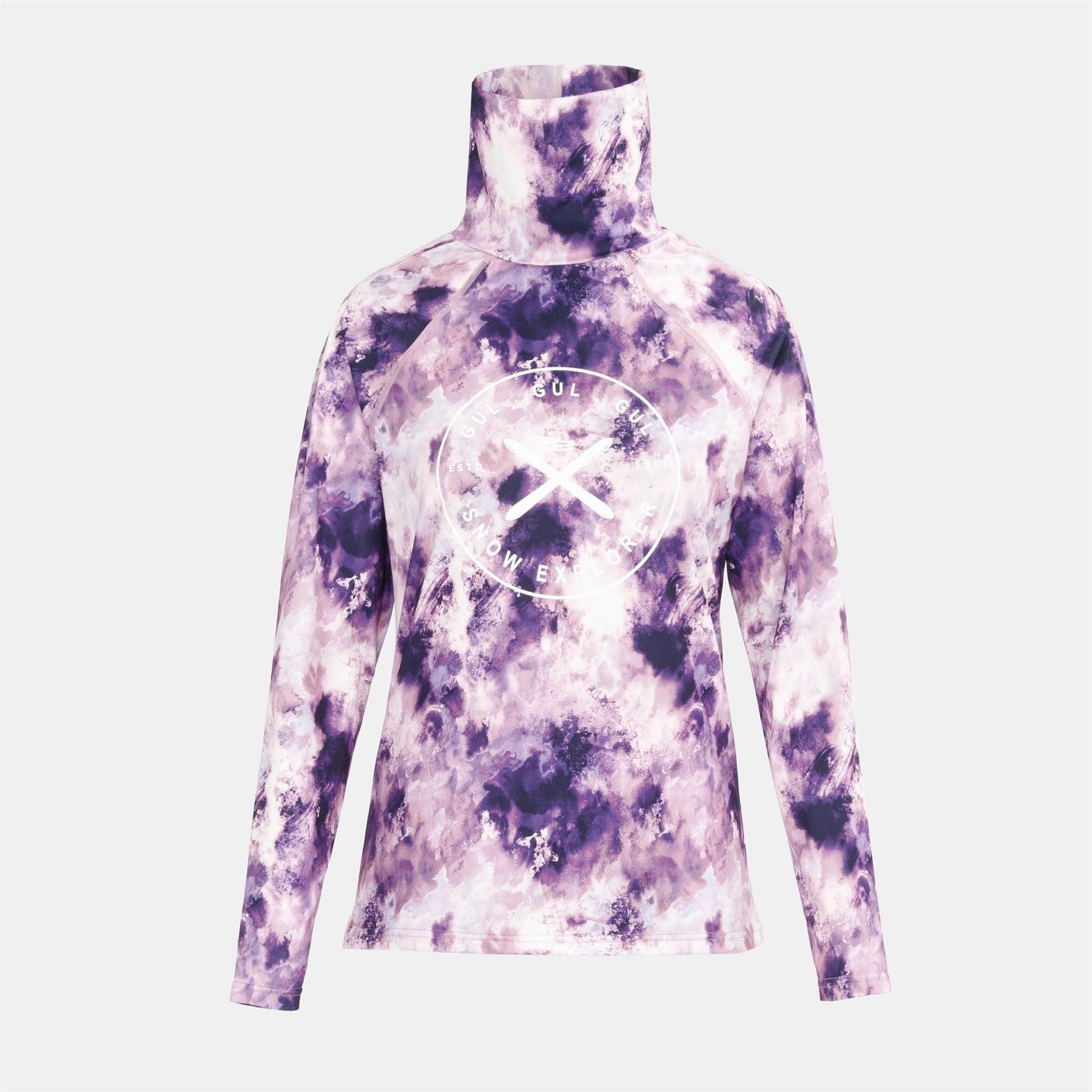 Gul Powder Funnel Neck Long Sleeve Baselayer Top