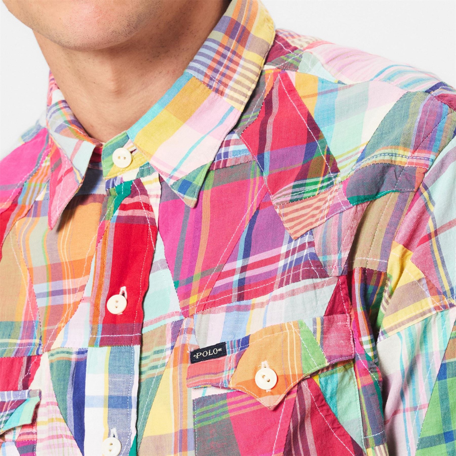 Polo Ralph Lauren Madras Regular Fit Long Sleeve Cuff Shirt