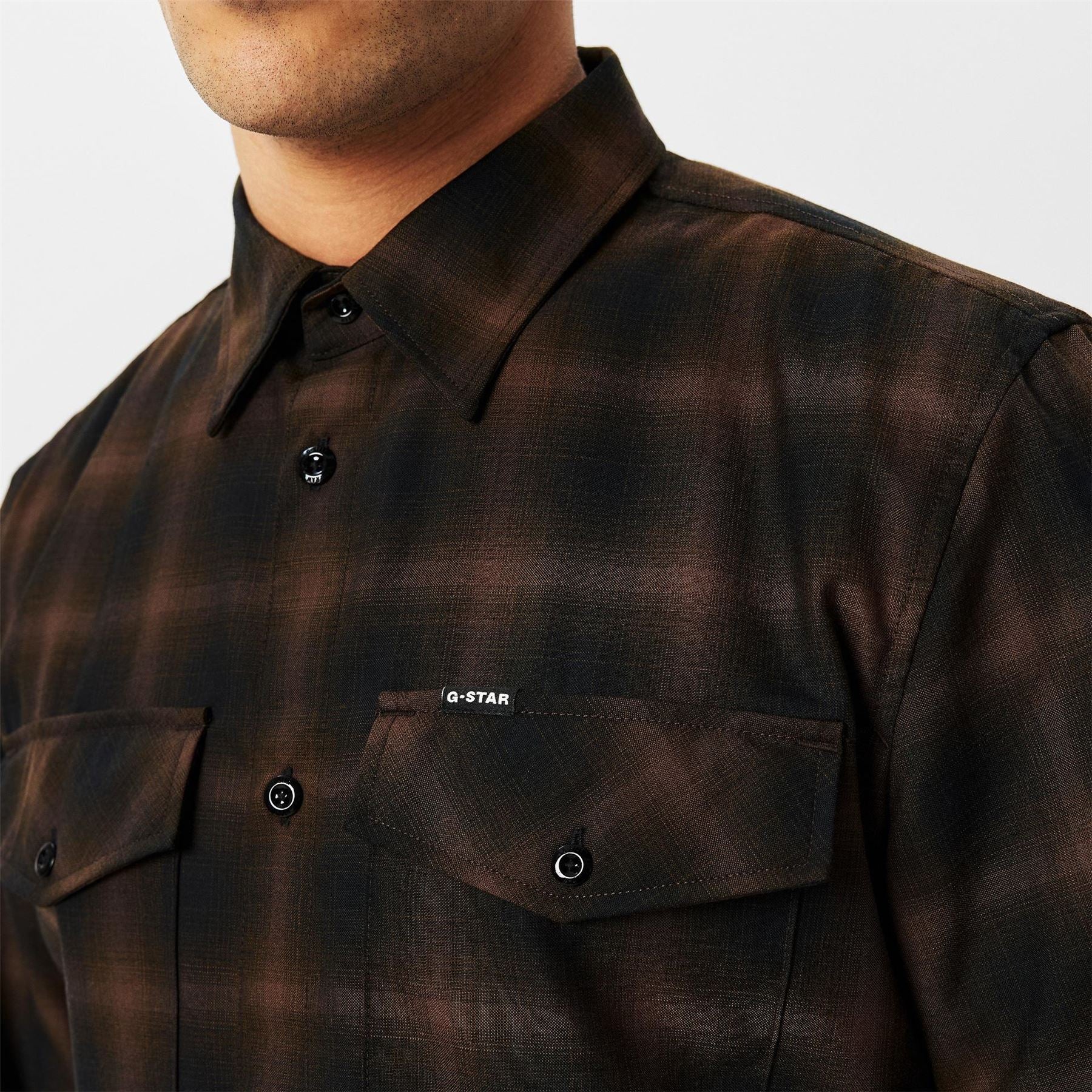 G Star Marine Slim Long Sleeve Shirt