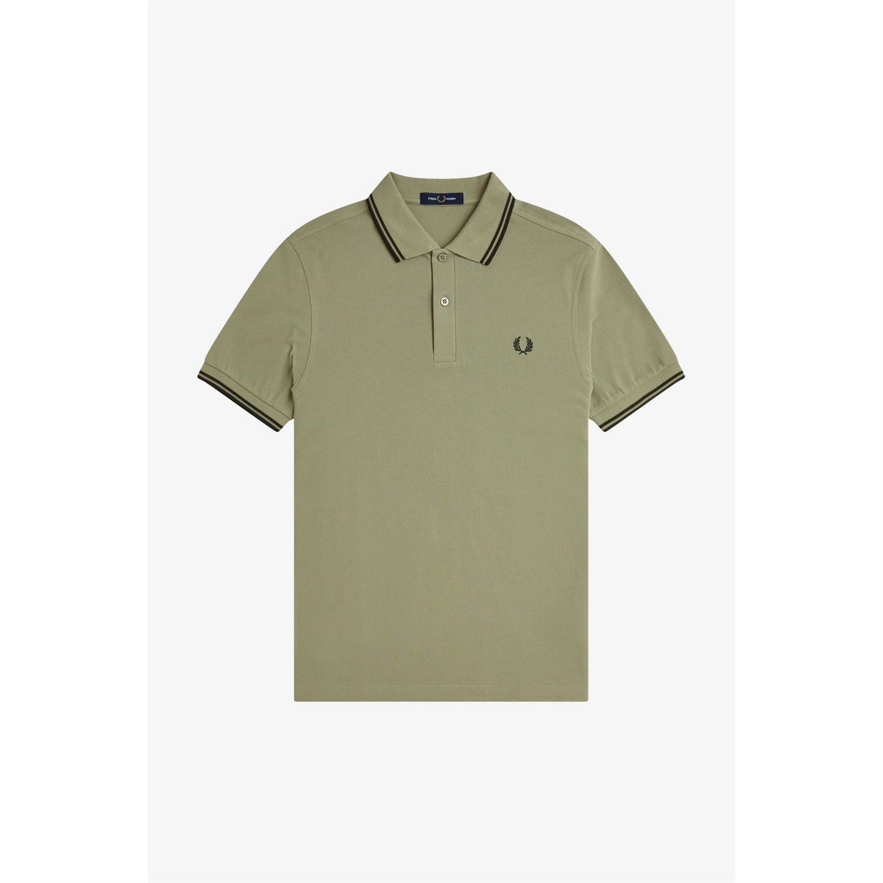 Fred Perry Sleeve Twin Tipped Polo Shirt