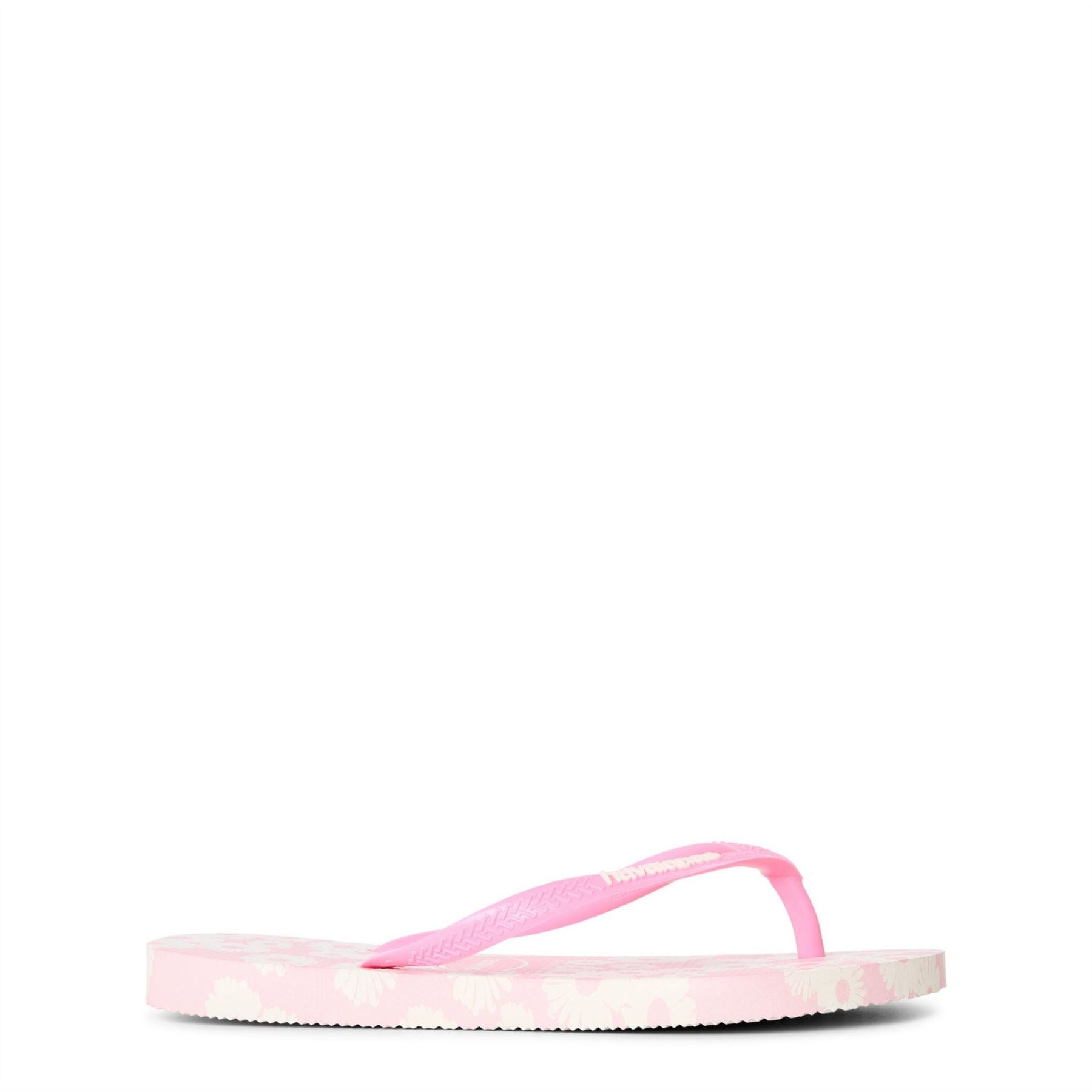 Havaianas Kids Slim Daisy Caitti White Rose Flip Flops