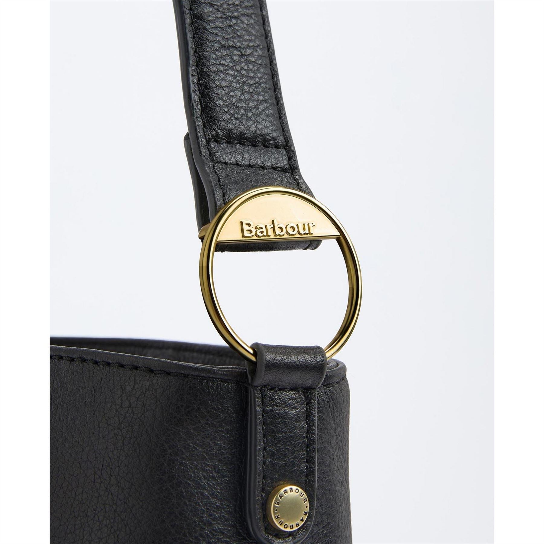 Barbour Leather Bucket Bag