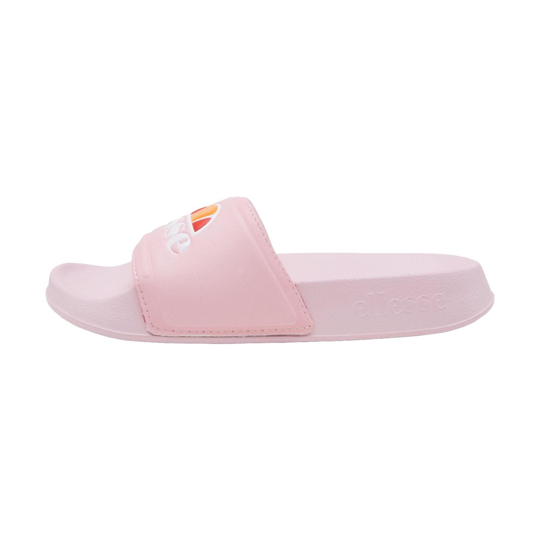 Ellesse Filipp Logo Print Open Toe Slides