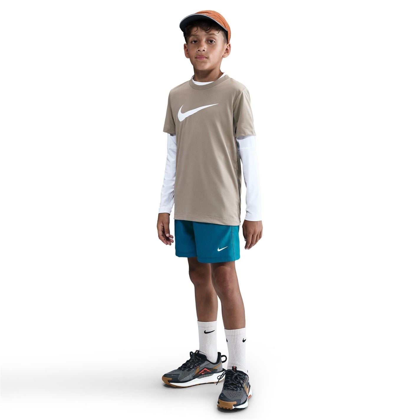 Nike Multi Big Kids (boys) Dri Fit Training Shorts