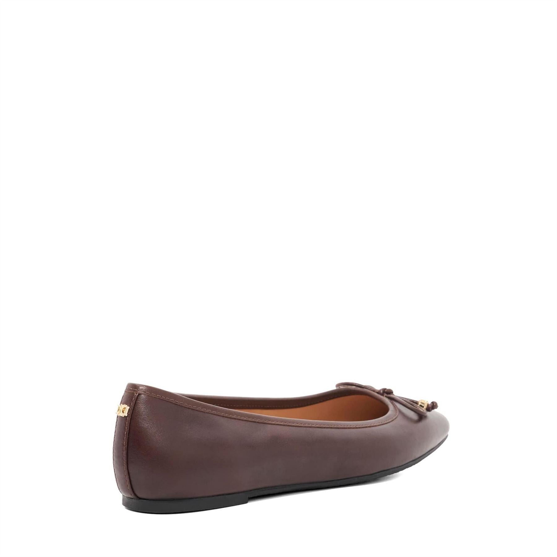 Dune London Solid Patterned Round Toe Hennie Mules