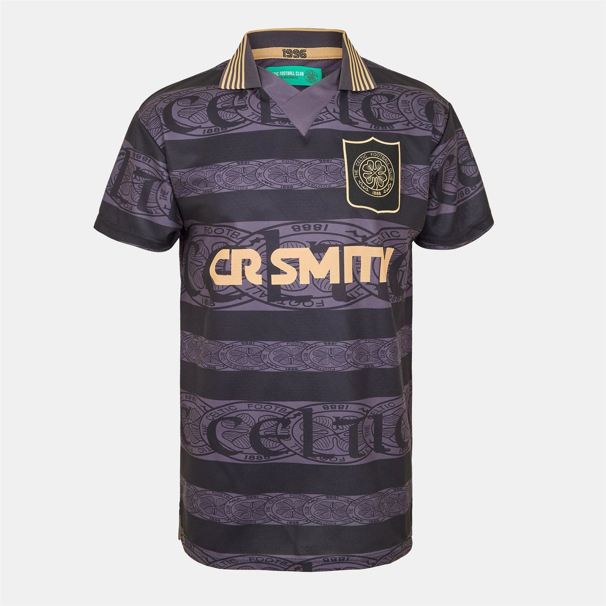 Team Mens 96 Gold Retro Football Shirt