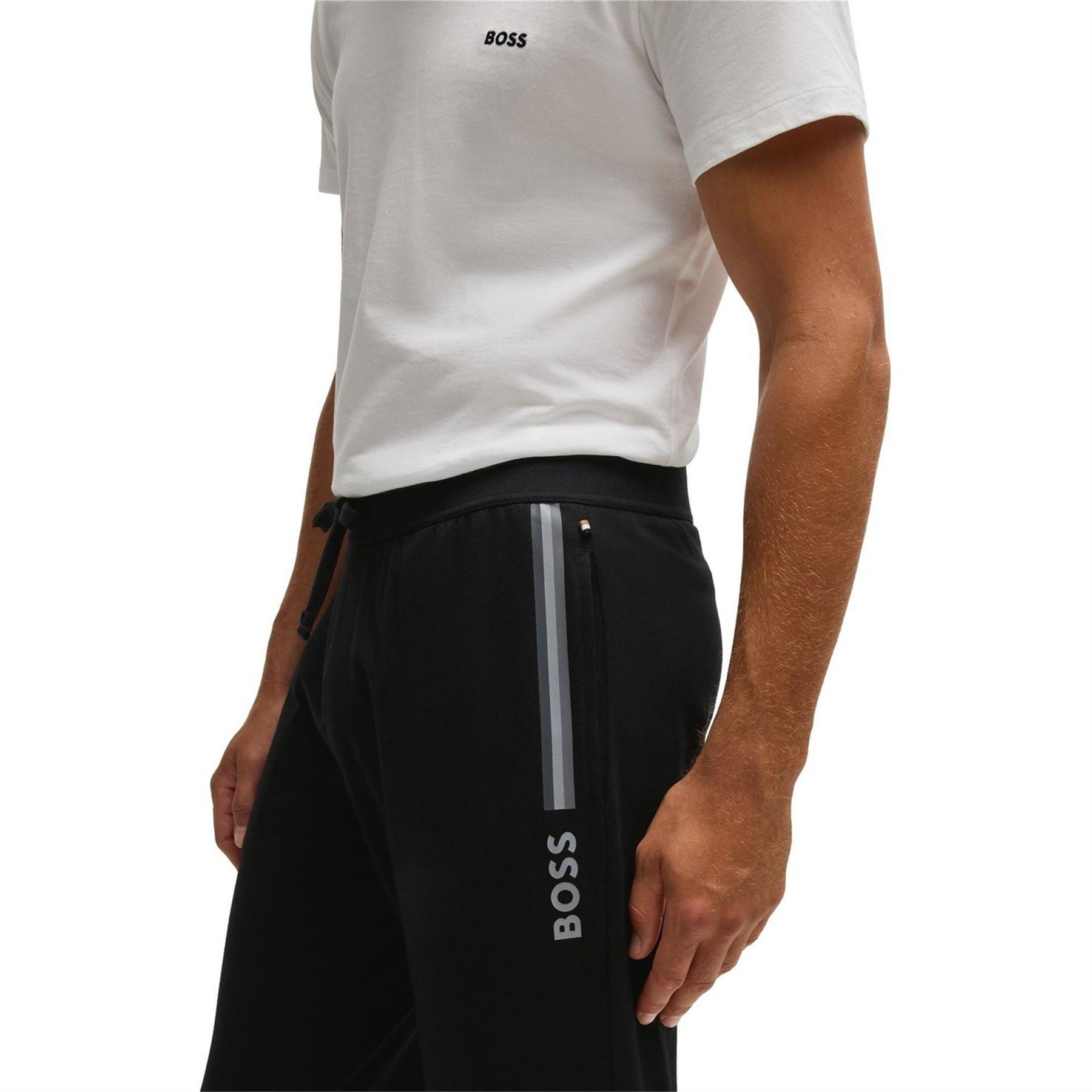 Boss Bw Authentic Closed Hem Fleece Jogging Bottoms