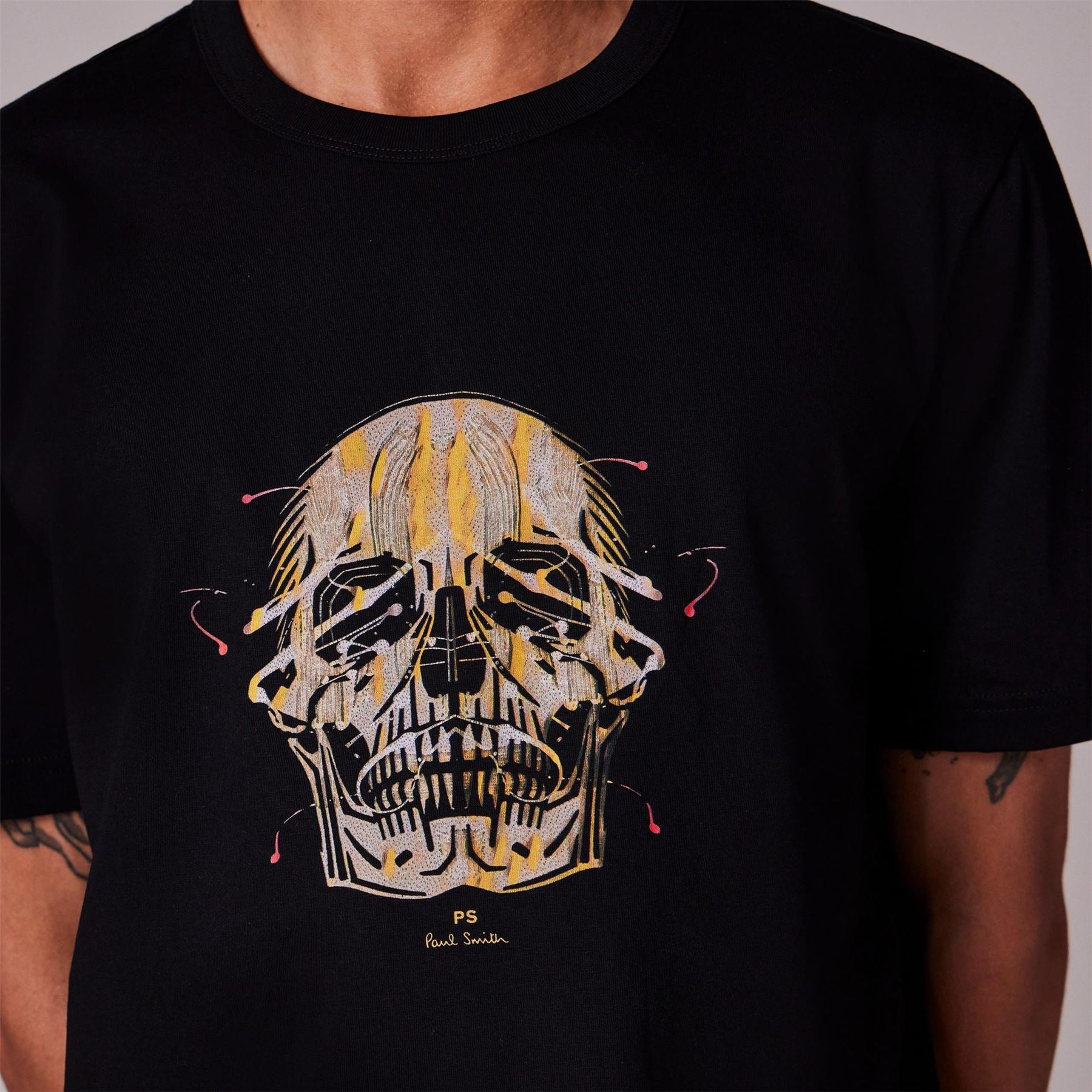 PS Paul Smith Skull Regular Fit Short Sleeve T-Shirt