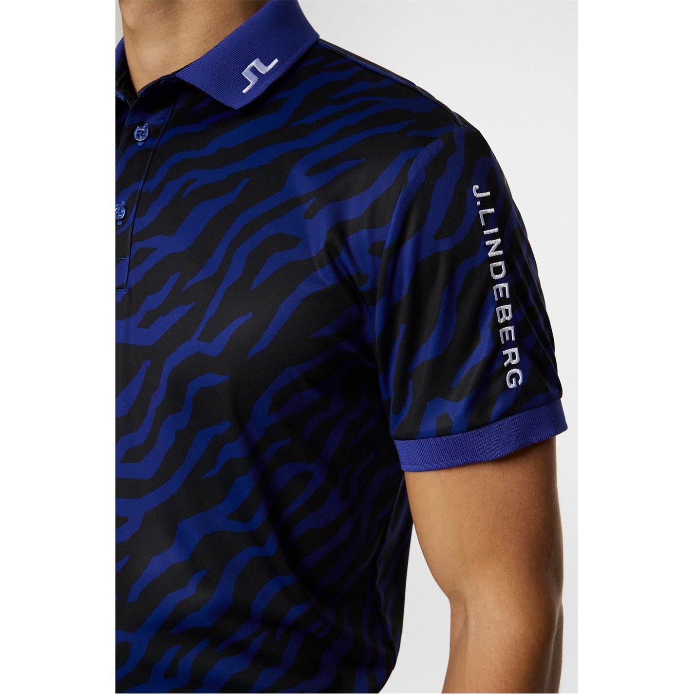 J Lindeberg Golf Short Sleeve Performance Polo Shirt