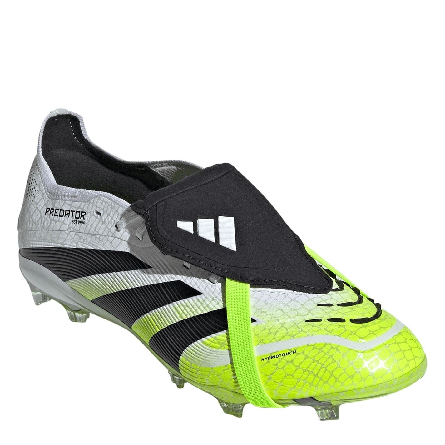 adidas Predator Elite Fold Over Tongue Junior Firm Ground Football Boots
