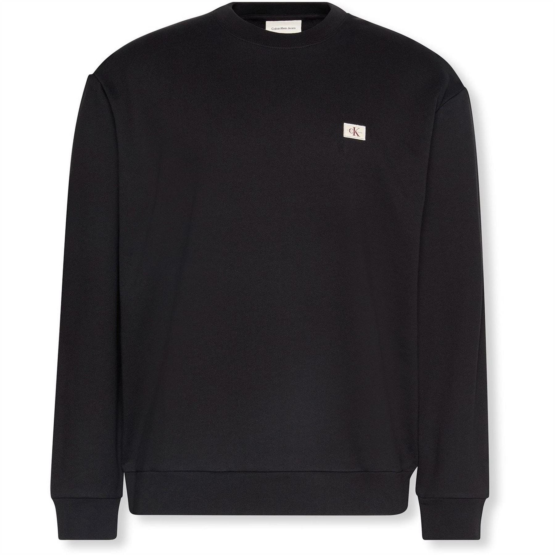 Calvin Klein Jeans Woven Box Crew Sweatshirt