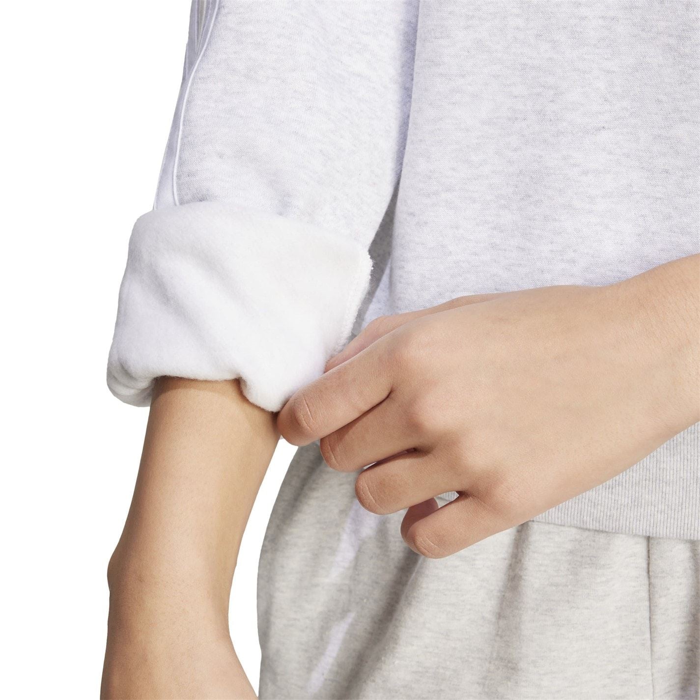 adidas Womens Studio Lounge 3 Stripes Sweatshirt