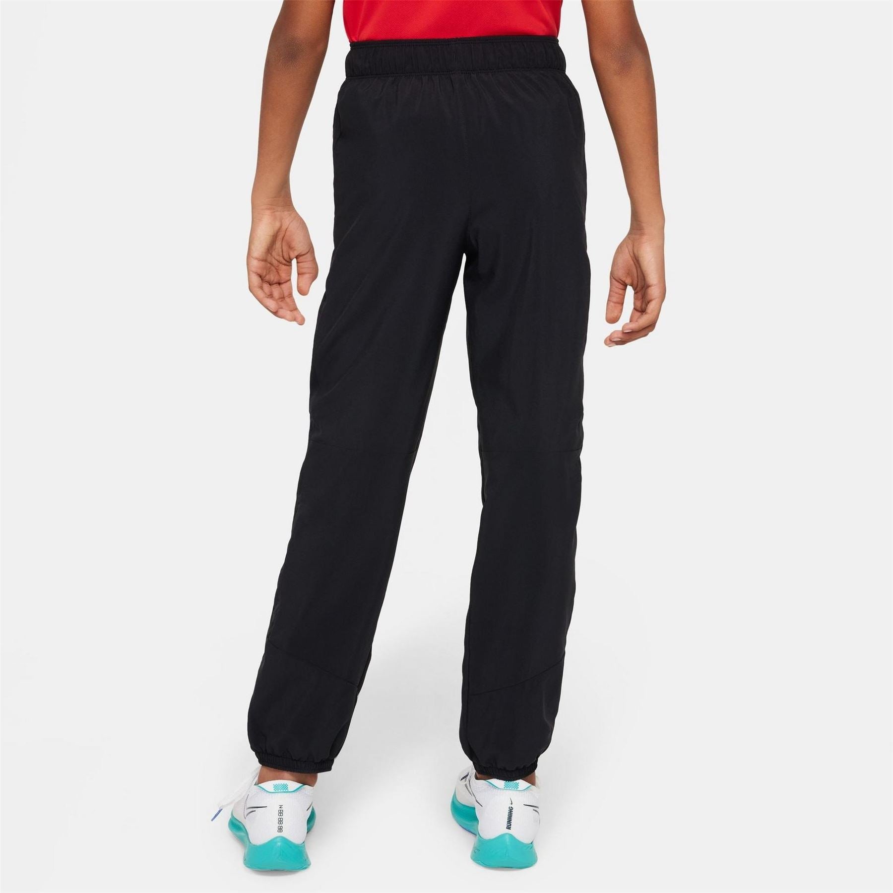 Nike Solid Mid Rise Regular Fit Athletic Pants