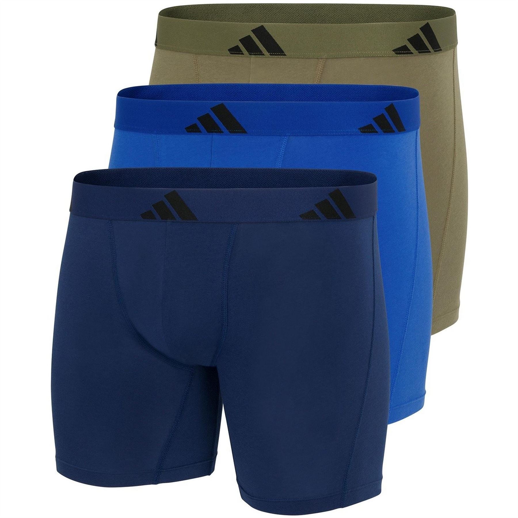 adidas Active Flex Cotton Boxer Brief (3pk)