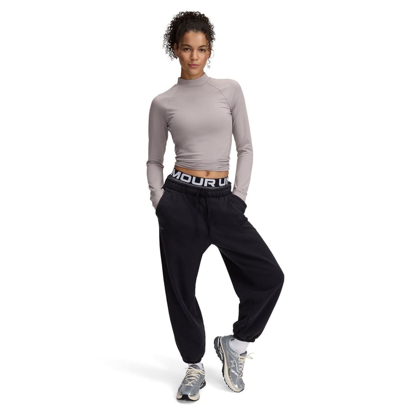 Under Armour Icon Solid Patterned Fleece Joggers