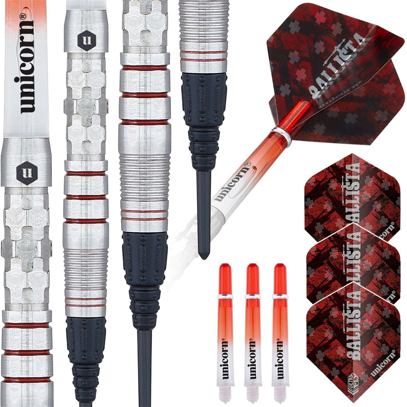 Unicorn Darts Adults Ballong Sleeve T-Shirta Tungsten Darts